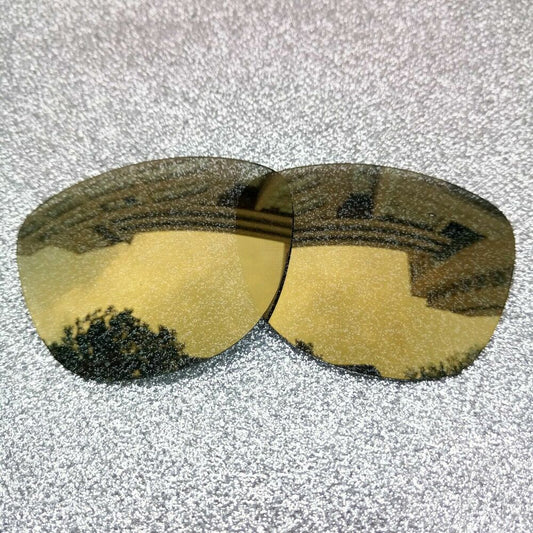Bronze Gold Polarized Replacement Lenses For-Oakley Frogskins Frame OO9013