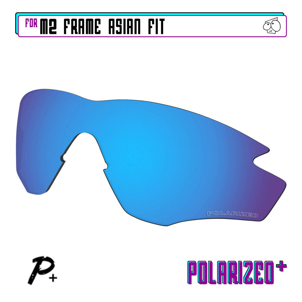 POLARIZED+ Replacement Lens For-Oakley M2 Frame Asian Fit Sunglass Anti-Scratch