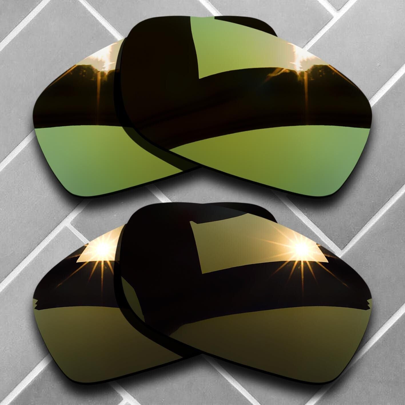 Polarized Replacement lenses for-Oakley Fives Squared Anti-Scratch Choices US