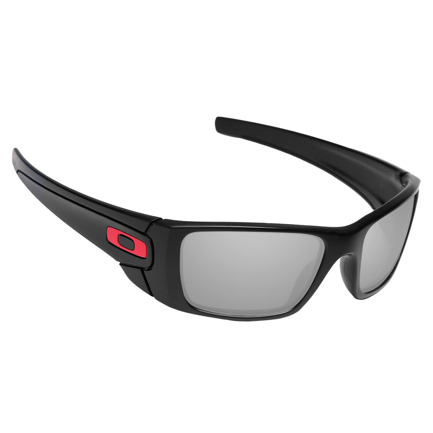 Hawkry Polarized Replacement Lens for-Oakley Fuel Cell Sunglass Silver Mirror