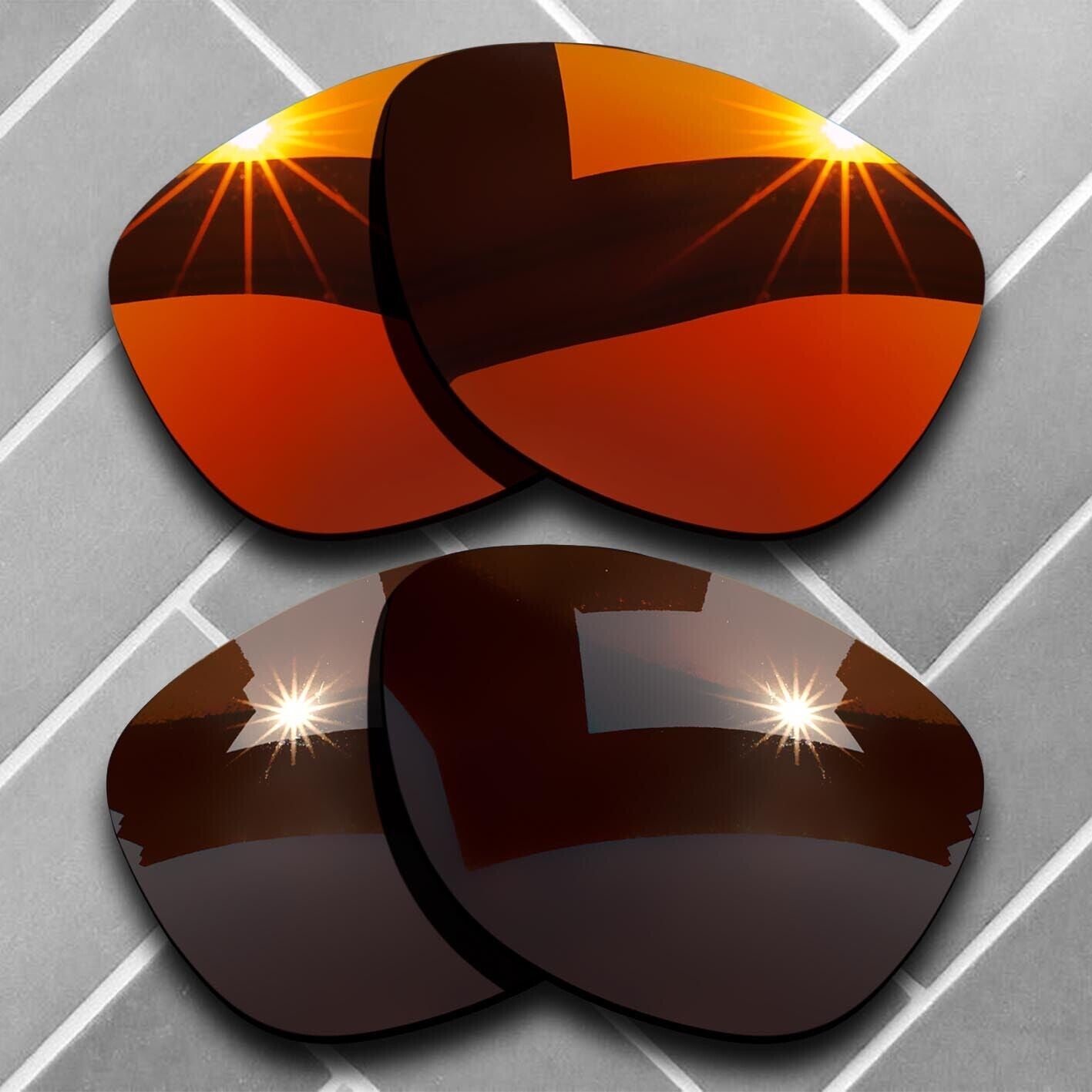 Polarized Replacement lenses for-Oakley Frogskins Anti-Scratch Multiple Choices