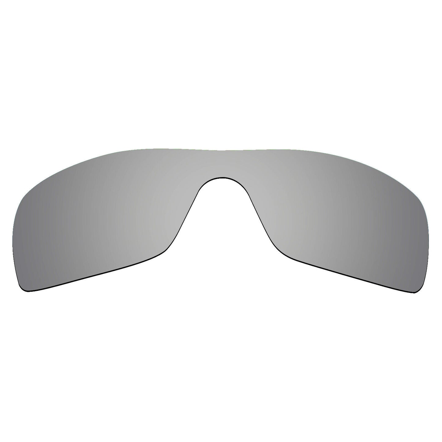 Hawkry Polycarbonate Replacement Lense for-Oakley Batwolf OO9101 Sunglass-Silver
