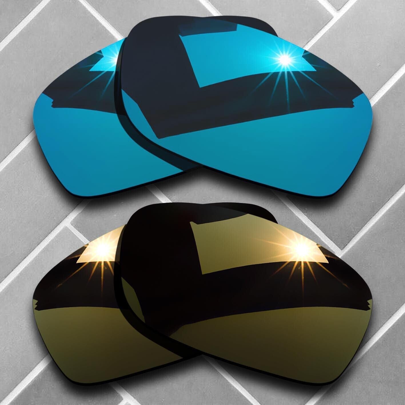Polarized Replacement lenses for-Oakley Fives Squared Anti-Scratch Choices US