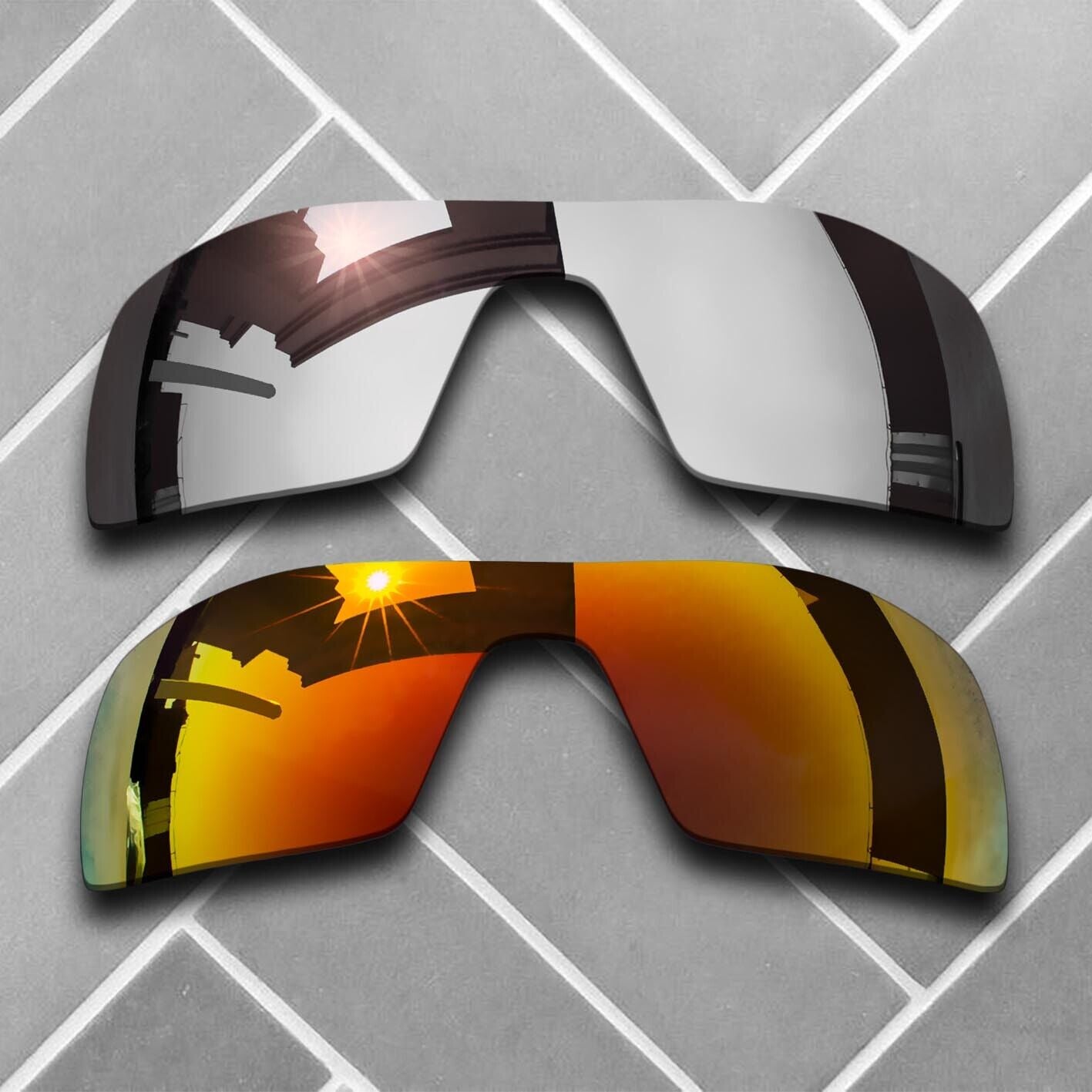 Polarized Replacement lenses for-Oakley Oil Rig Anti-Scratch Multiple Choices US