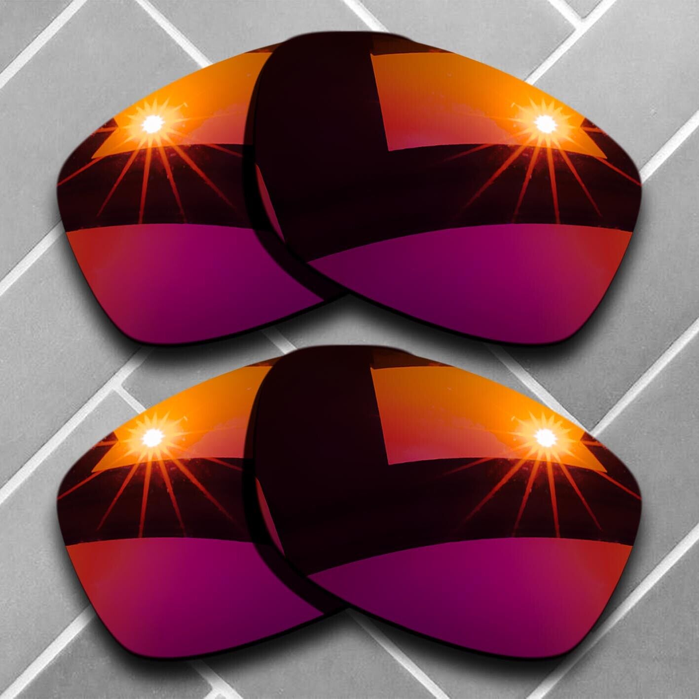 Polarized Replacement lenses for-Oakley Jupiter Squared Anti-Scratch Choices US