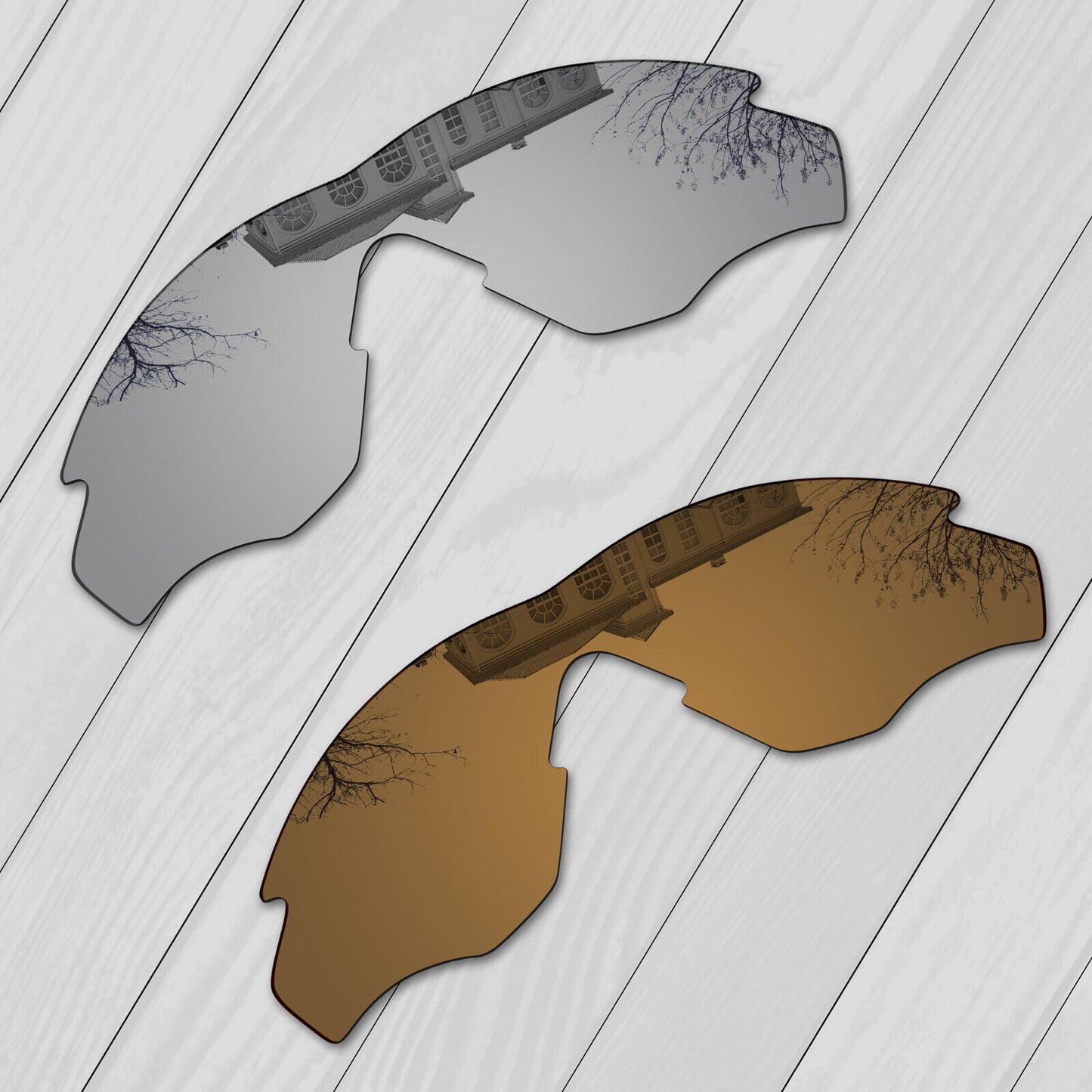 POLARIZED Wholesale Replacement Lenses For-Oakley M2 Frame OO9212 Anti-Scratch