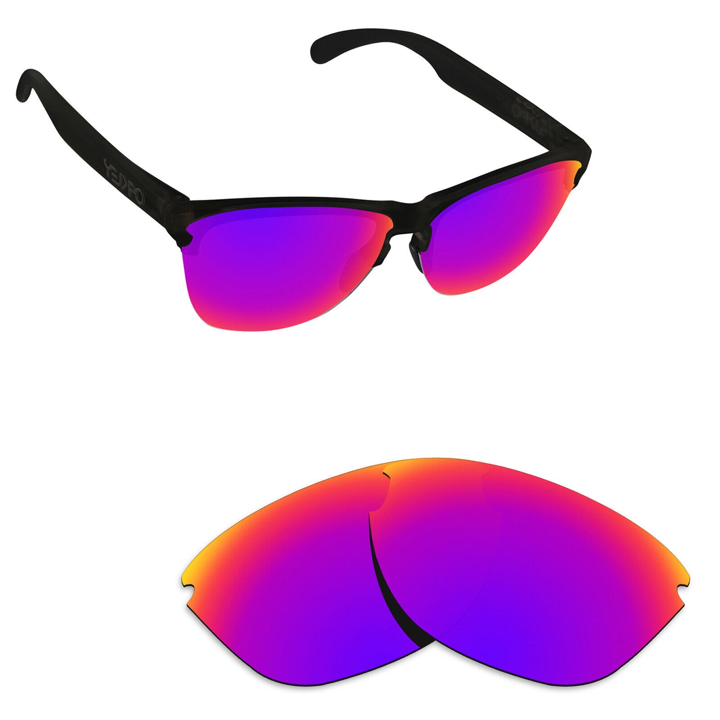 Hawkry Polarized Replacement Lenses for-Oakley Frogskins Lite OO9374 Multiple