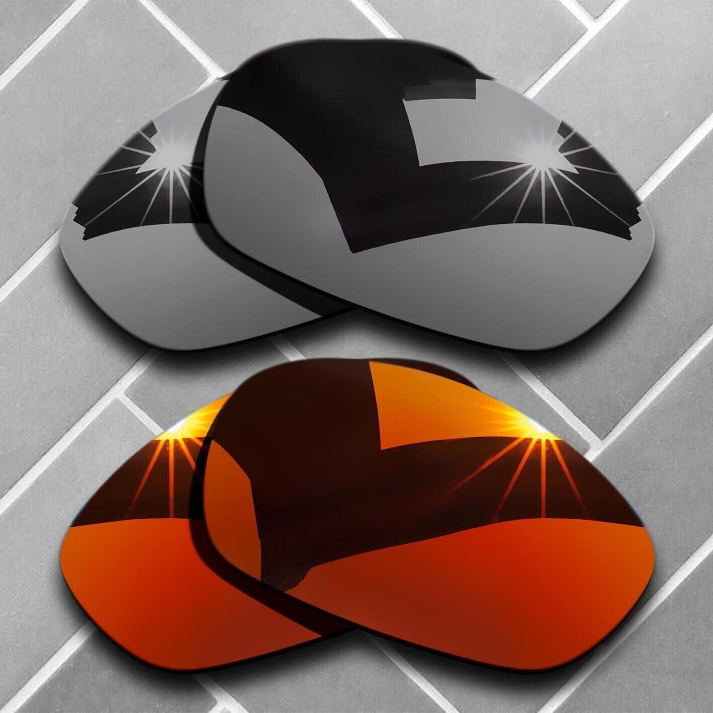 Anti-Scratch Replacement lenses for-Oakley Straight Jacket 2007 Polarized Choice