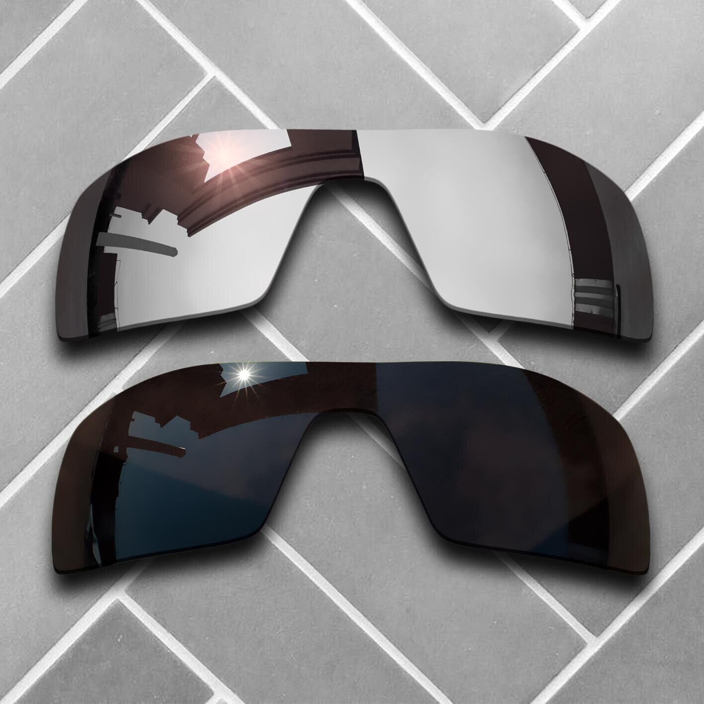 Polarized Replacement lenses for-Oakley Oil Rig Anti-Scratch Multiple Choices US