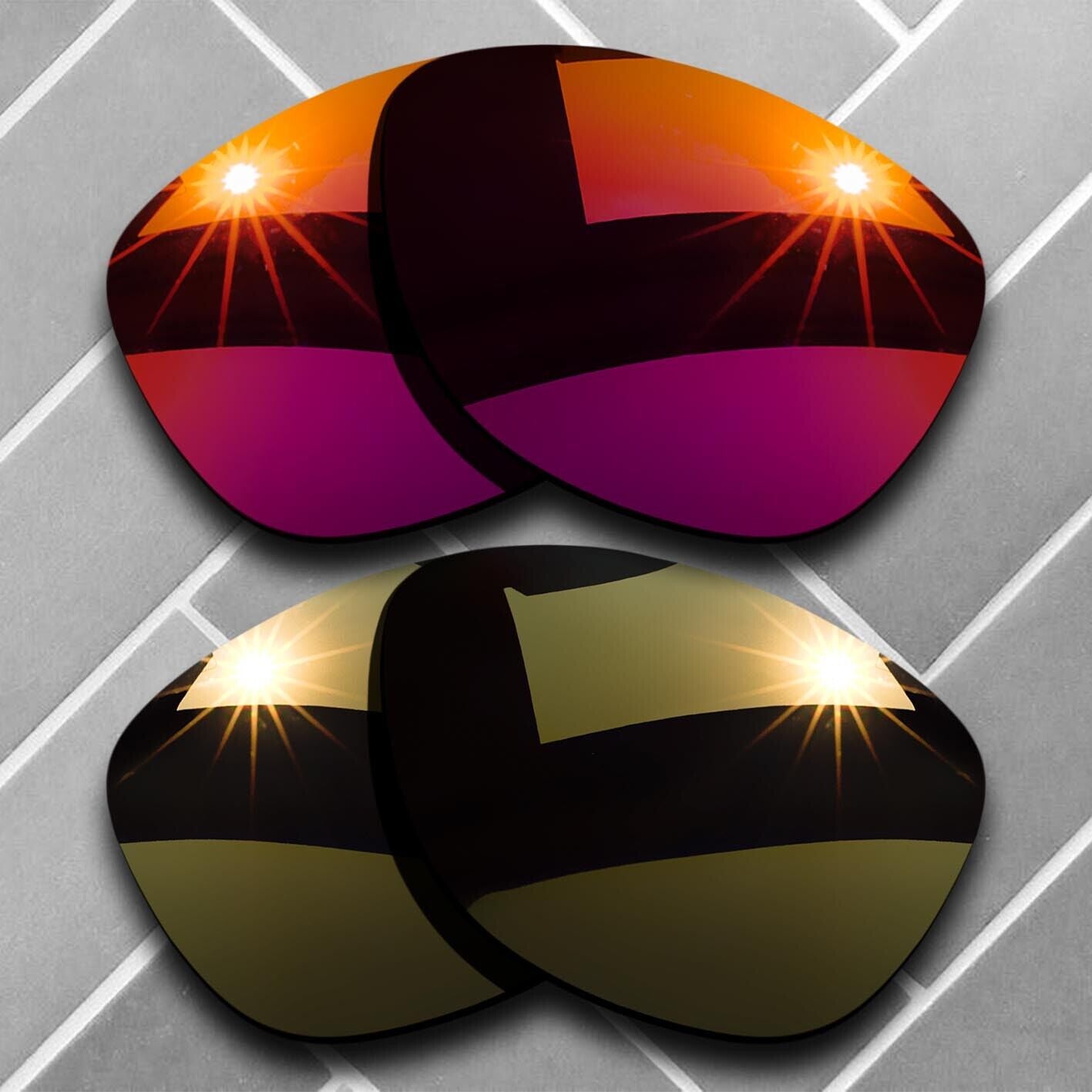 Polarized Replacement lenses for-Oakley Frogskins Anti-Scratch Multiple Choices