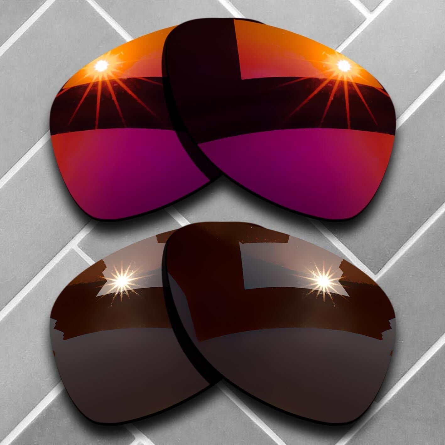 Polarized Anti-Scratch Replacement lenses for-Oakley Dispatch 2 Sunglass Choices