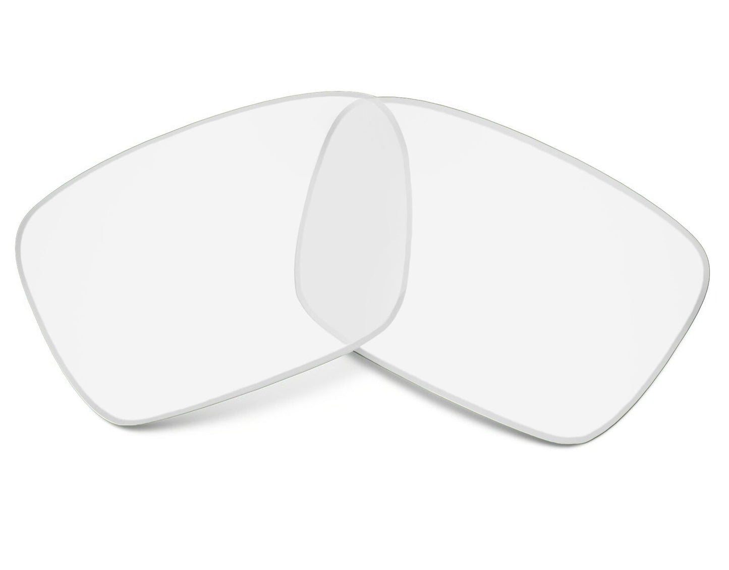 LenSwitch Replacement Lenses for Oakley Fuel Cell Sunglasses Crystal Clear