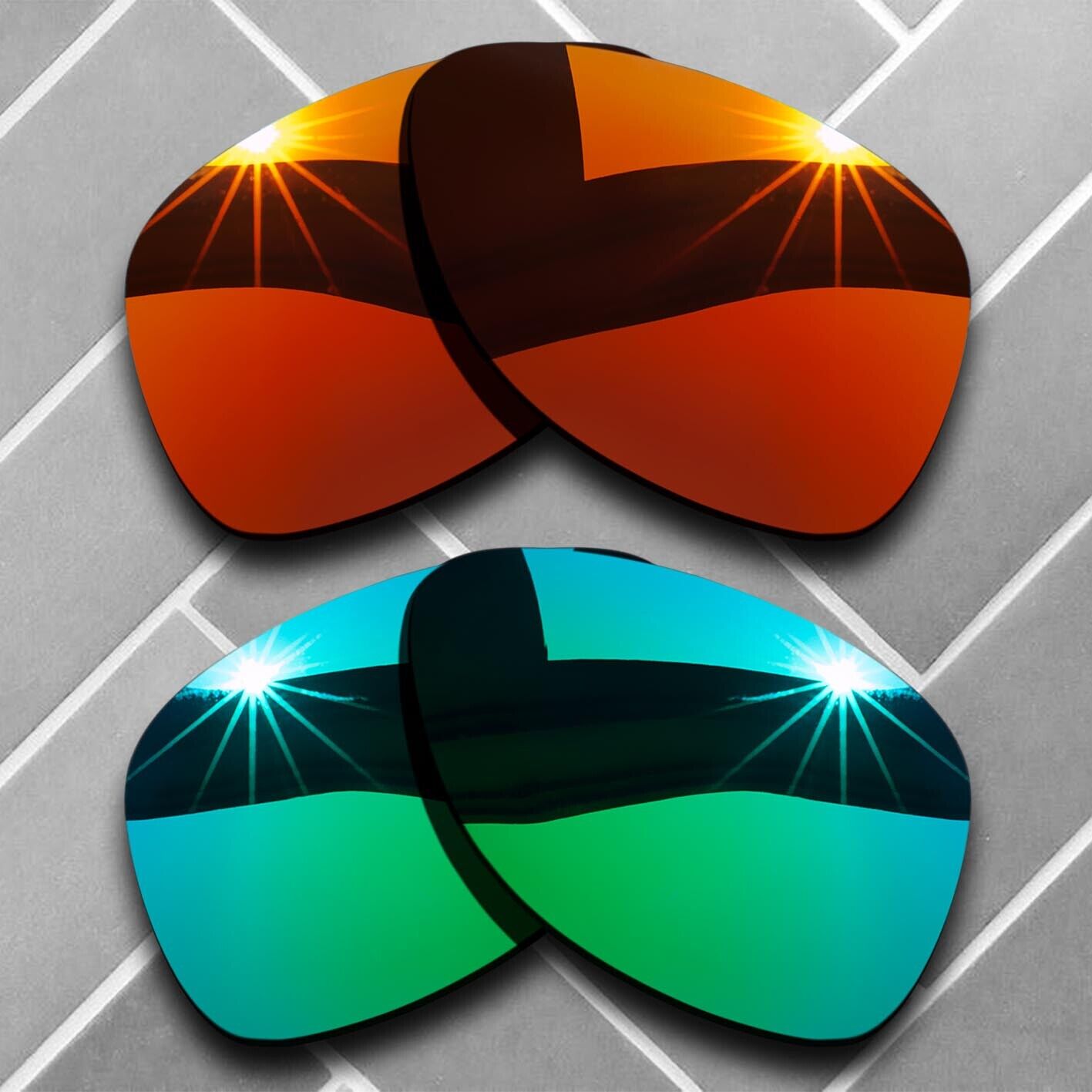 Polarized Anti-Scratch Replacement lenses for-Oakley Dispatch 2 Sunglass Choices