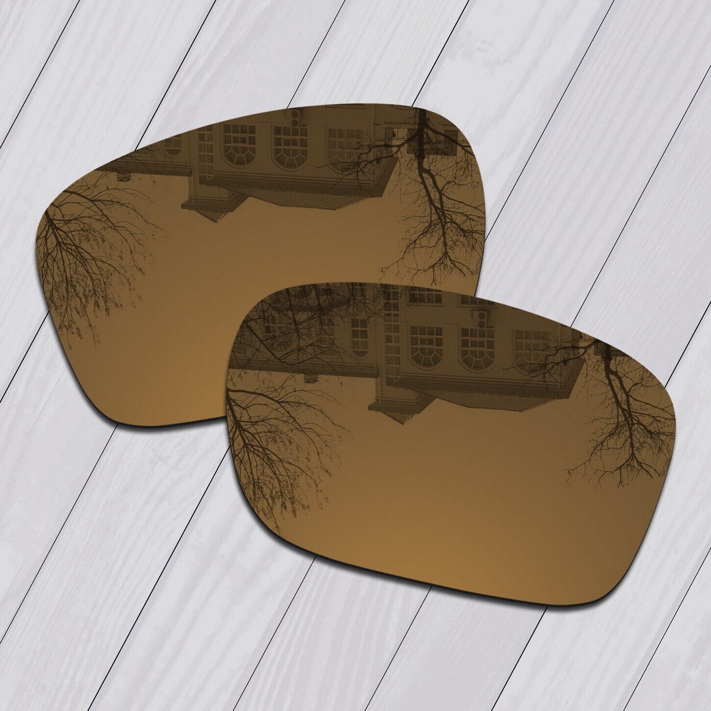 POLARIZED Lot Replacement Lens For-Oakley Sliver AF (Asian Fit) Anti-Scratch Opt