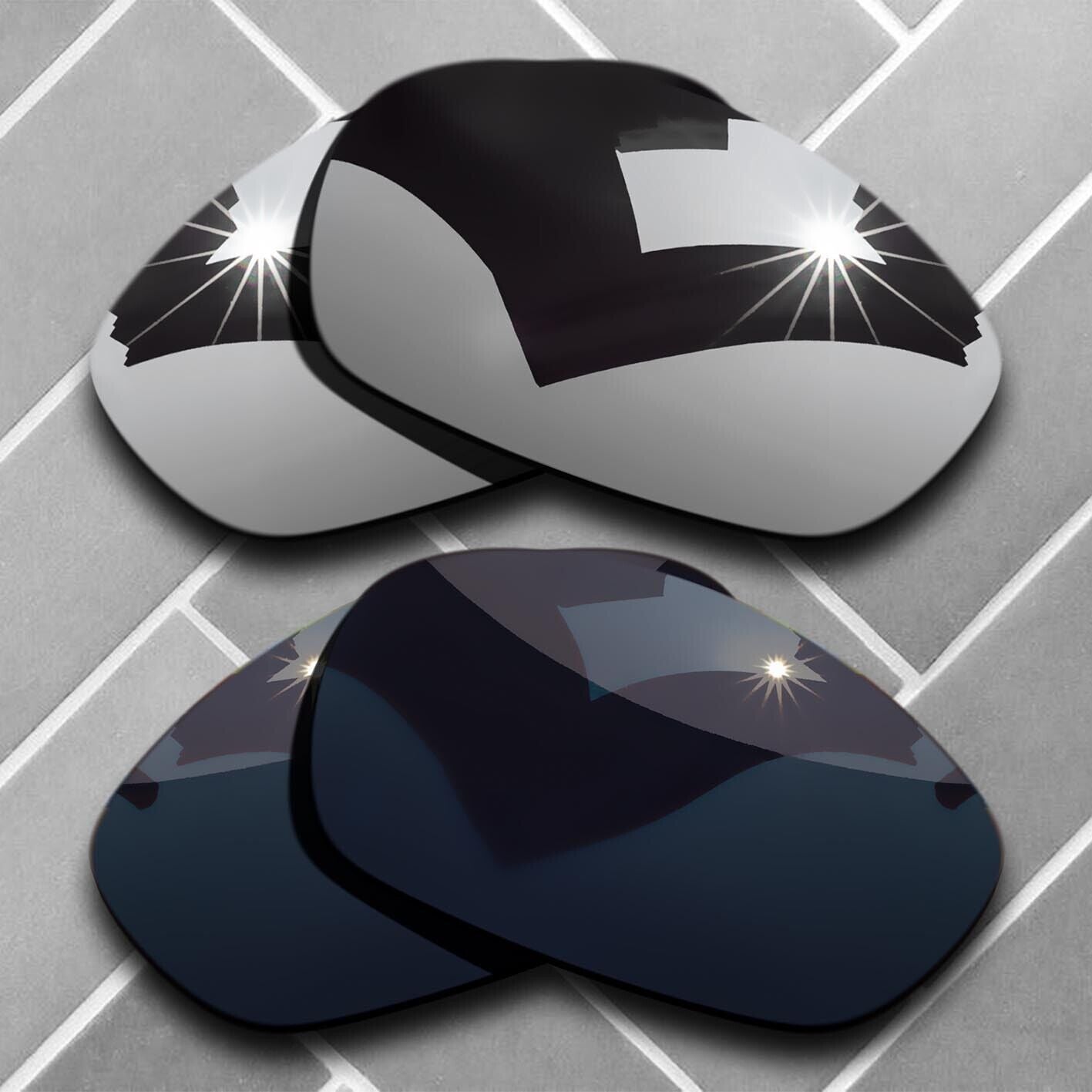 Anti-Scratch Replacement lenses for-Oakley Straight Jacket 2007 Polarized Choice
