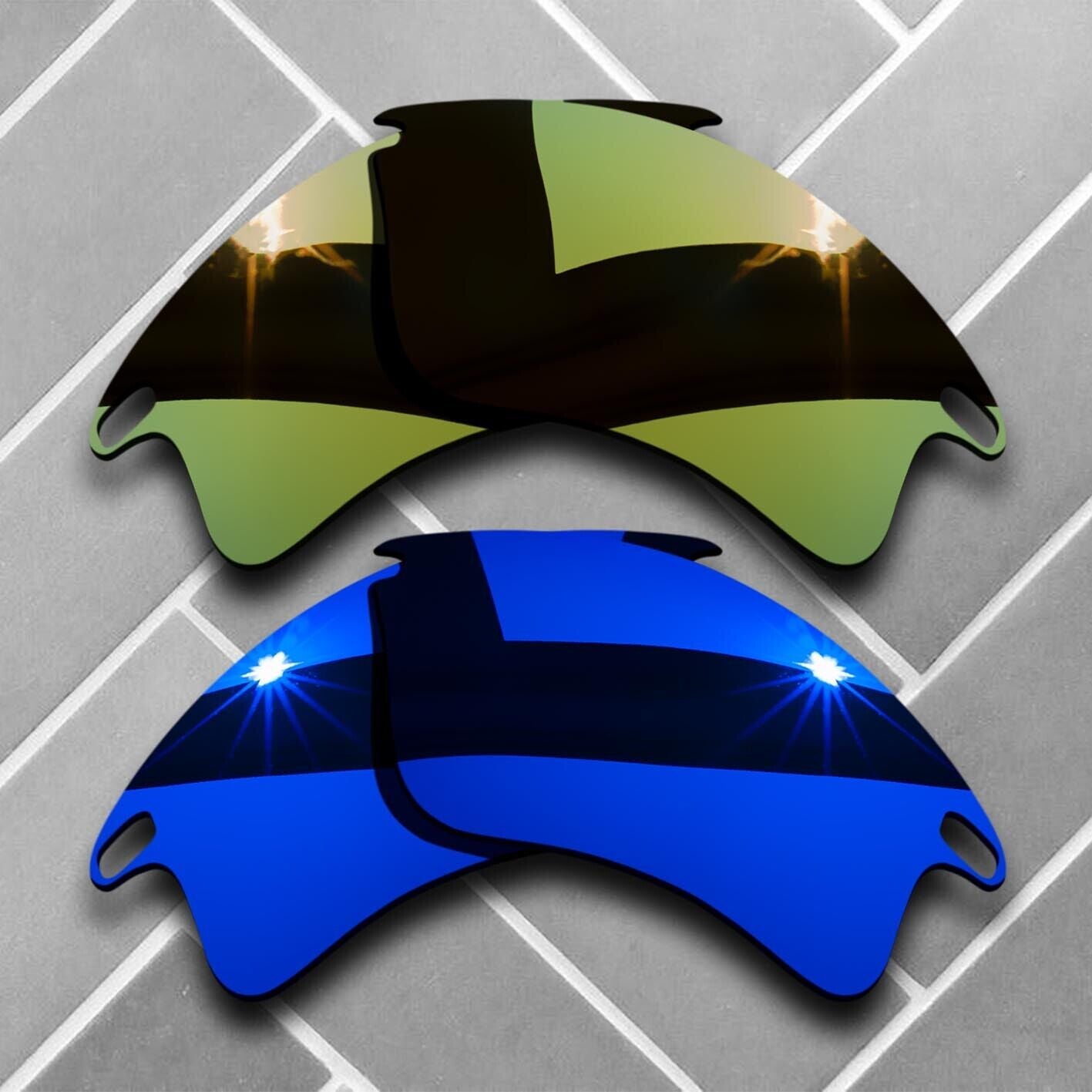 Anti-Scratch Replacement lenses for-Oakley Fast Jacket XL Polarized Choices