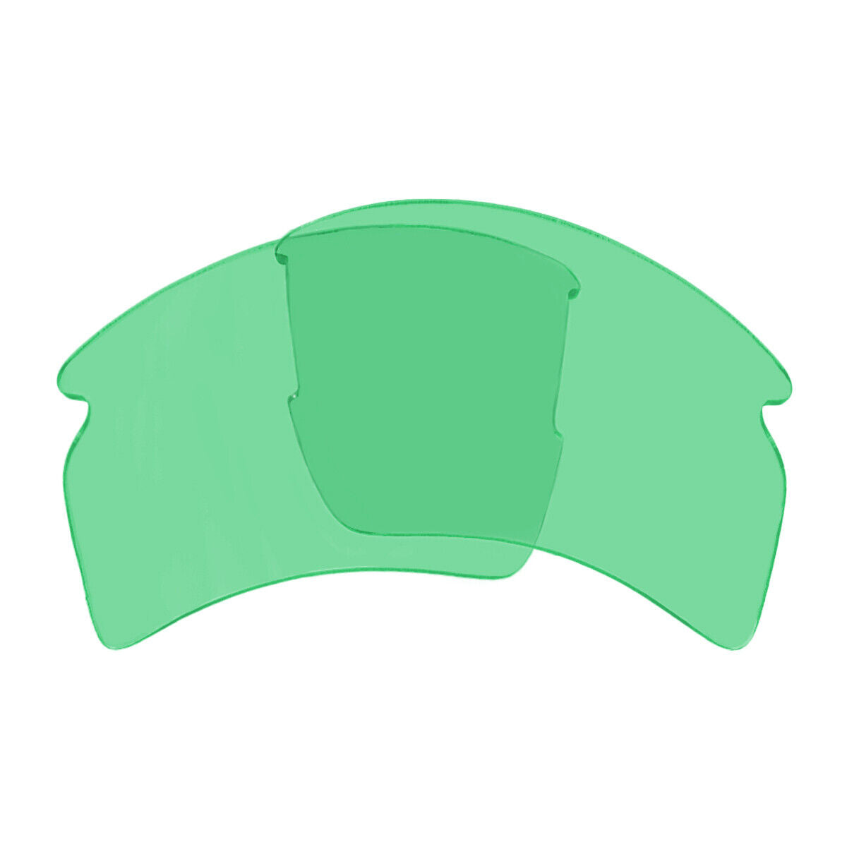 LenSwitch Replacement Lenses for Oakley Flak 2.0 XL Sunglasses Green