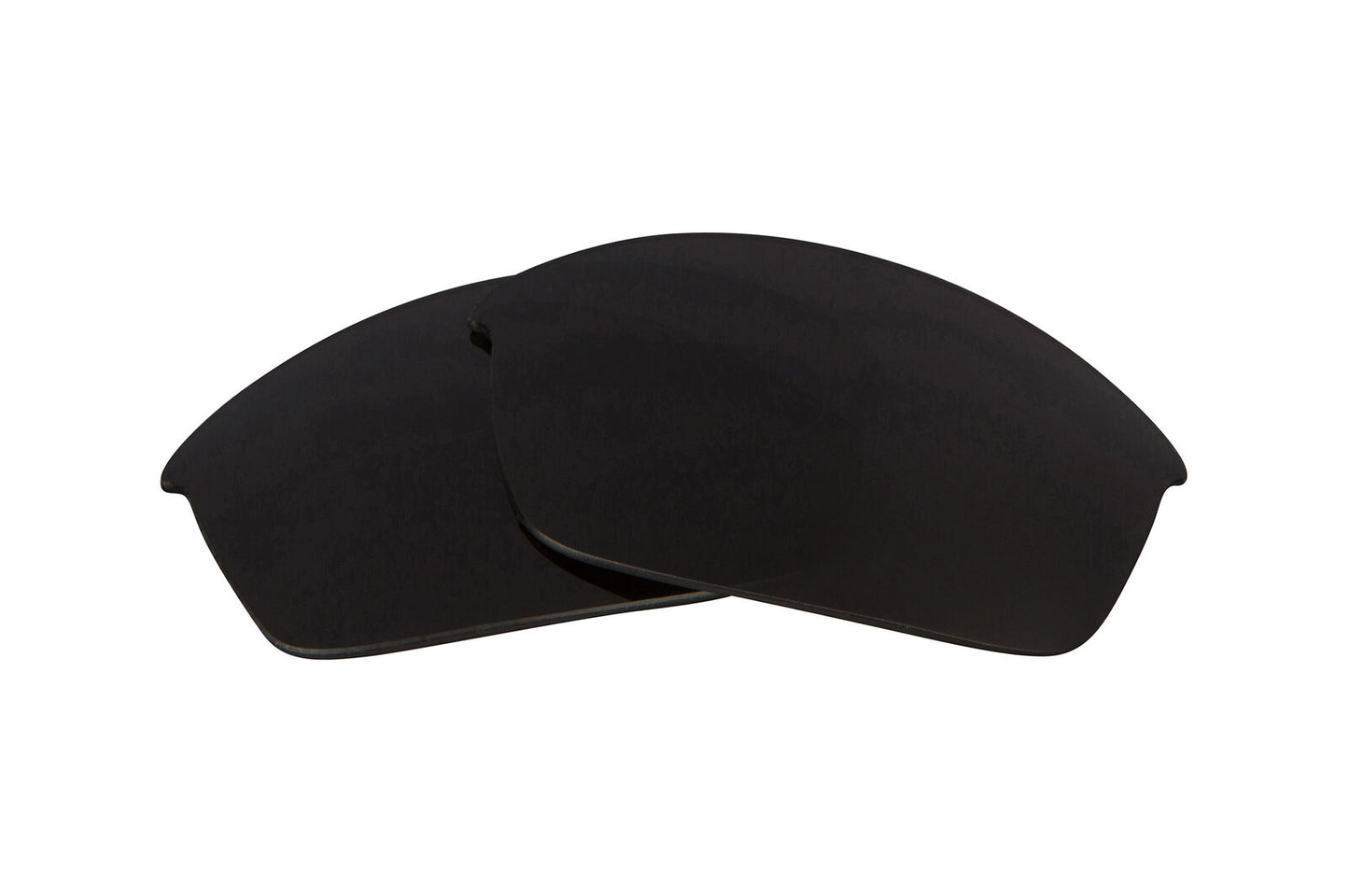 LenSwitch Replacement Lenses for Oakley Flak Jacket Sunglasses Dark Gray