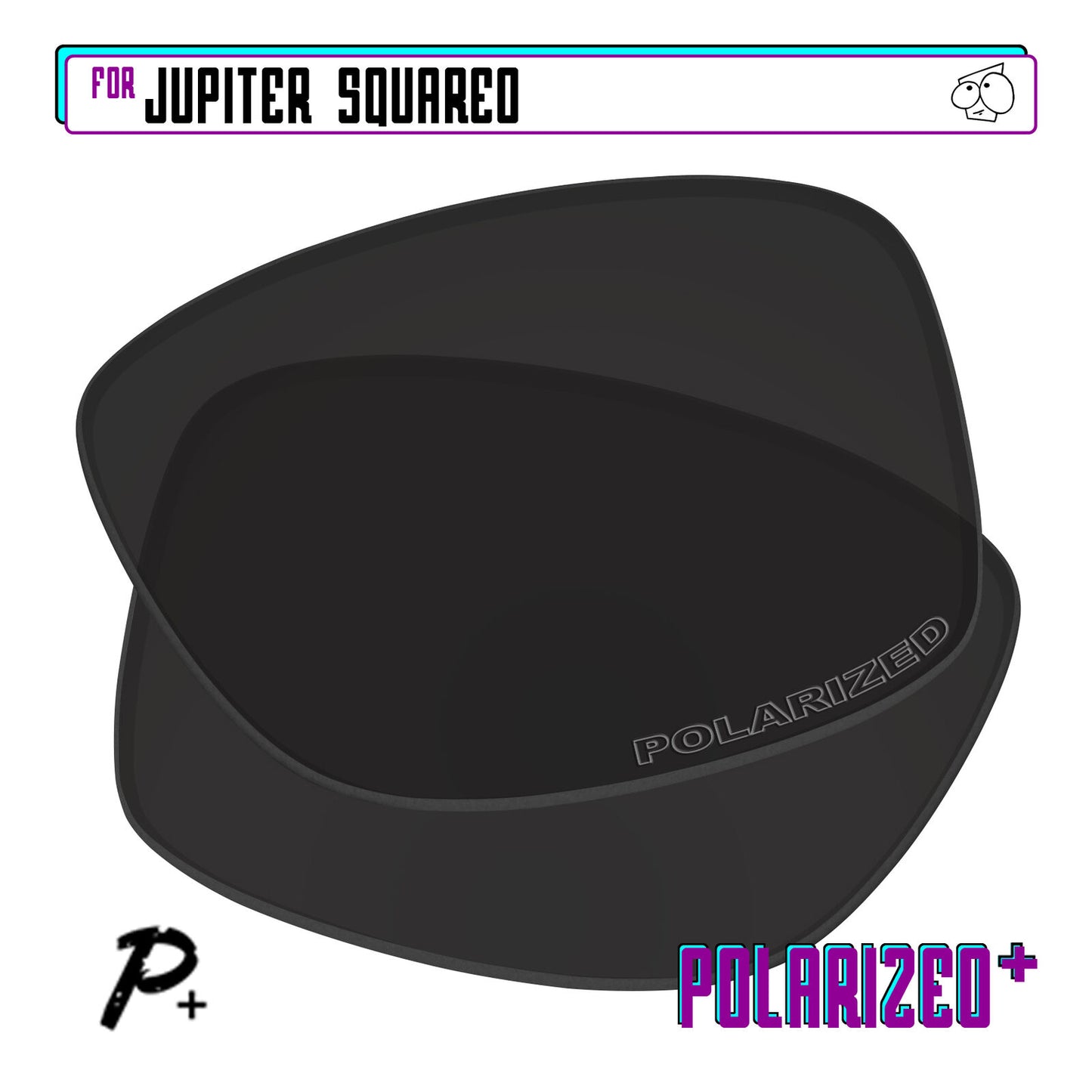 POLARIZED+ Replacement Lens For-Oakley Jupiter Squared Sunglass Anti-Scratch