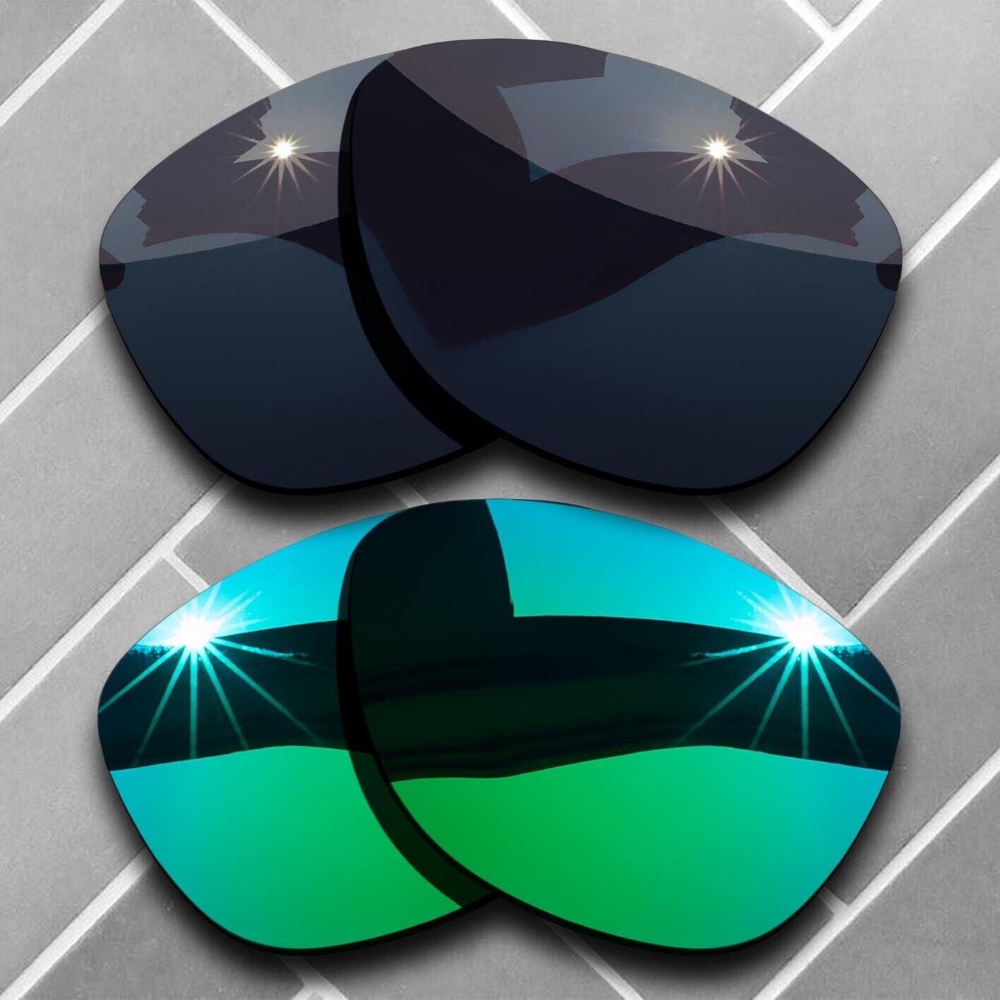 Polarized Replacement lenses for-Oakley Frogskins Anti-Scratch Multiple Choices