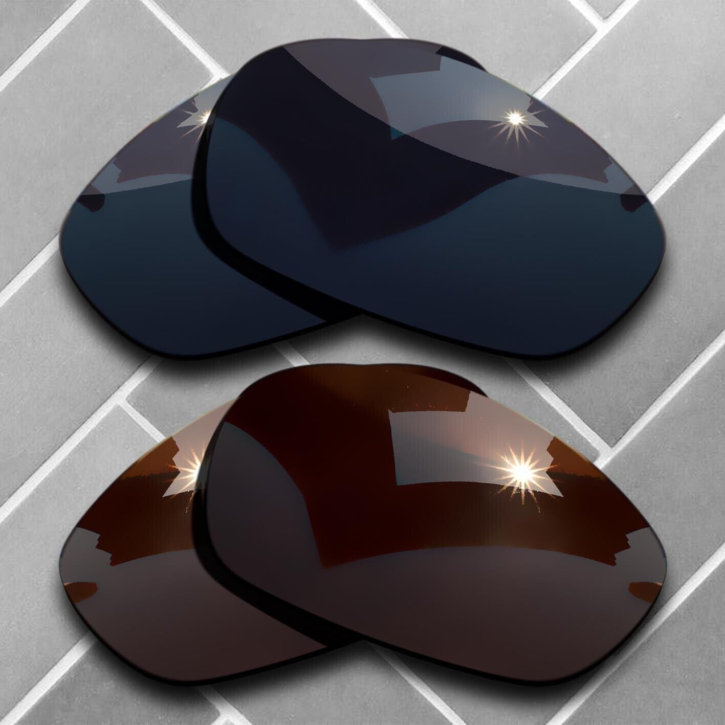 Anti-Scratch Replacement lenses for-Oakley Straight Jacket 2007 Polarized Choice