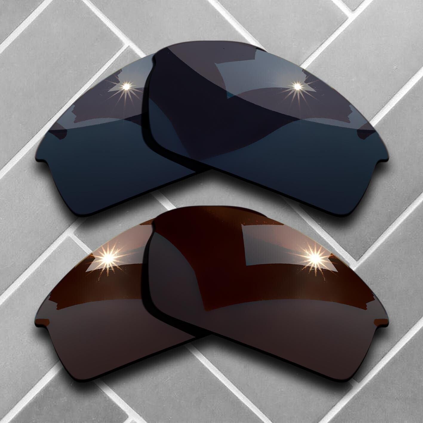 Polarized Anti-Scratch Replacement lenses for-Oakley Bottlecap Frame Choices