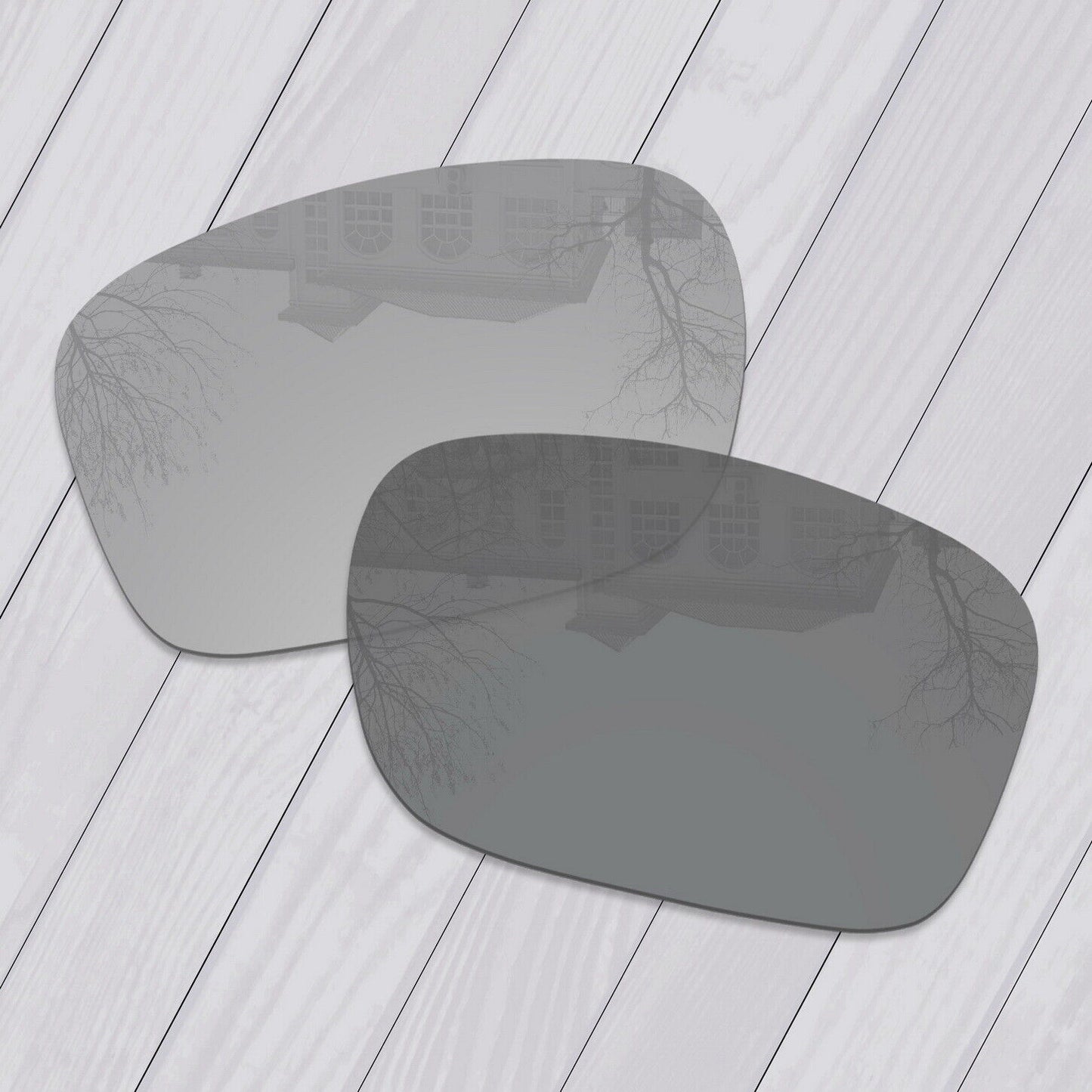 POLARIZED Lot Replacement Lens For-Oakley Sliver AF (Asian Fit) Anti-Scratch Opt