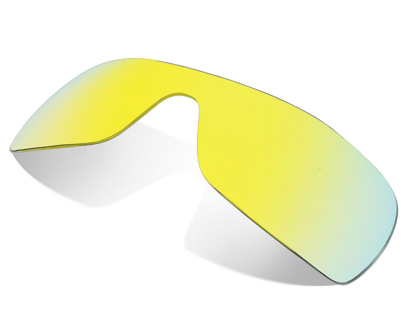 LenSwitch Replacement Lenses for Oakley Batwolf Sunglasses Gold Mirror