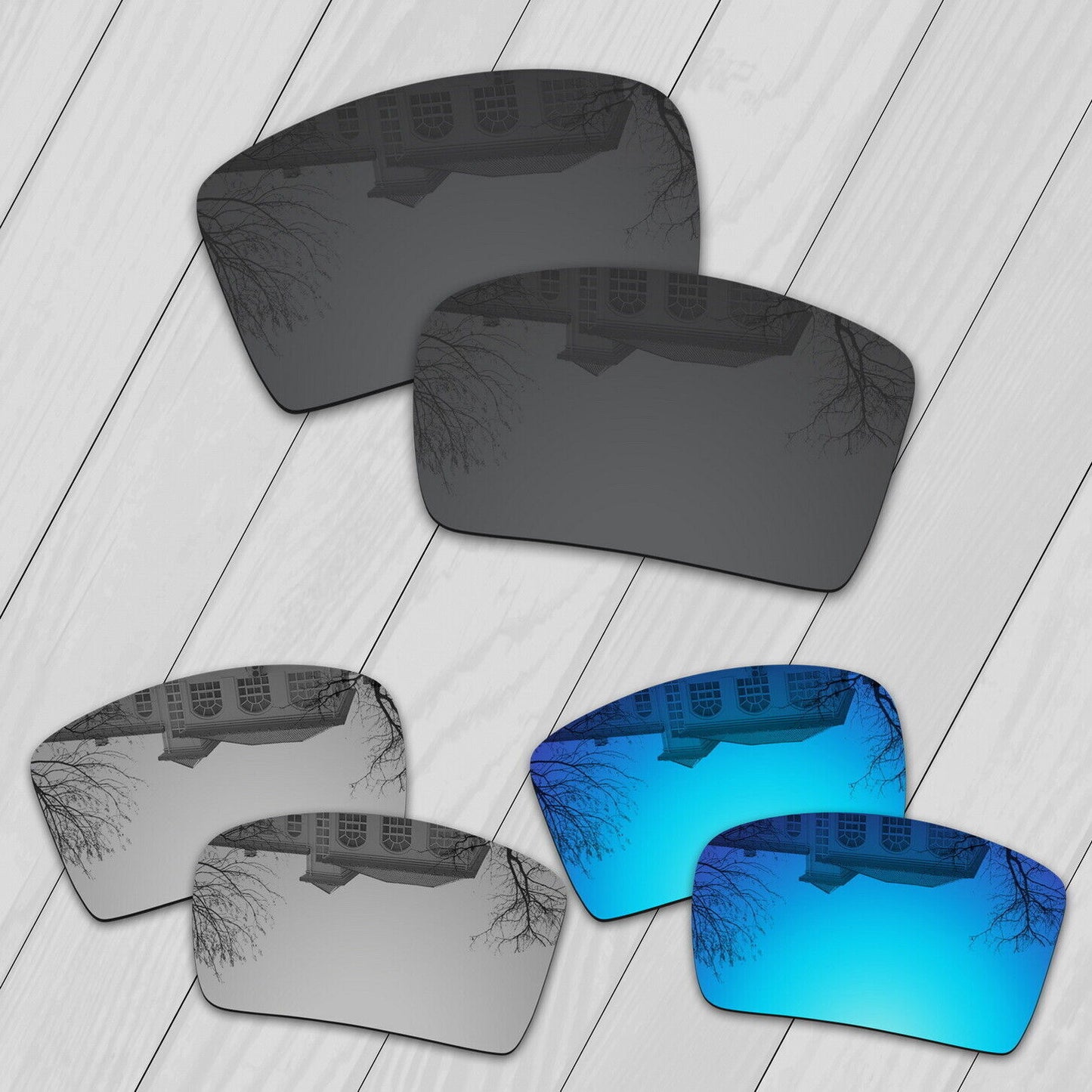 POLARIZED Replacement Lot Lens For-Oakley Crankshaft OO9239 Sunglass