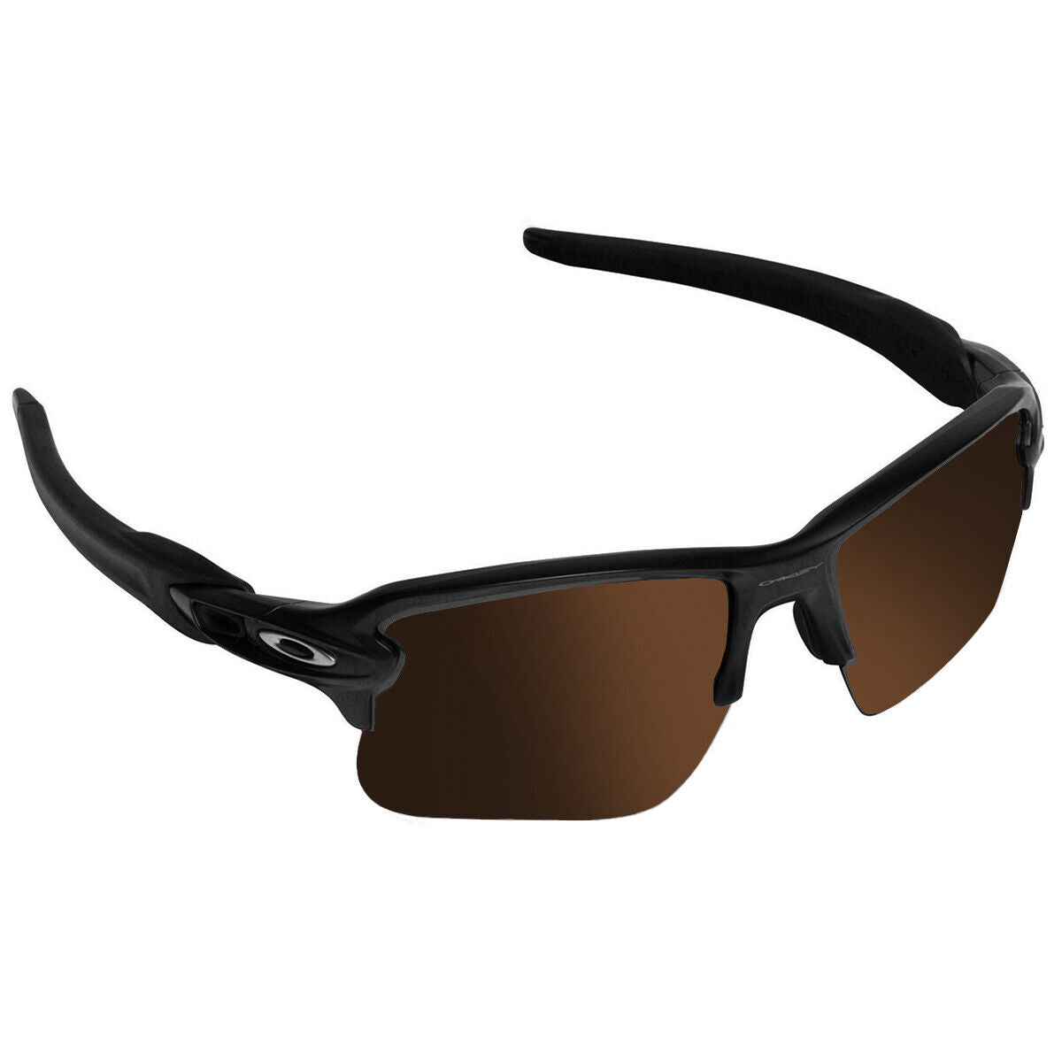 LenSwitch Replacement Lenses for Oakley Flak 2.0 XL Sunglasses Dark Brown