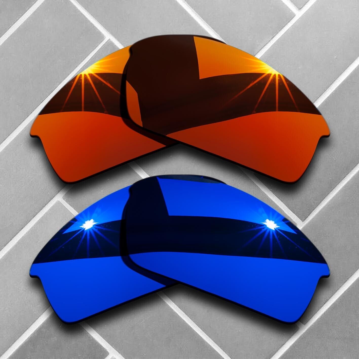 Polarized Anti-Scratch Replacement lenses for-Oakley Bottlecap Frame Choices