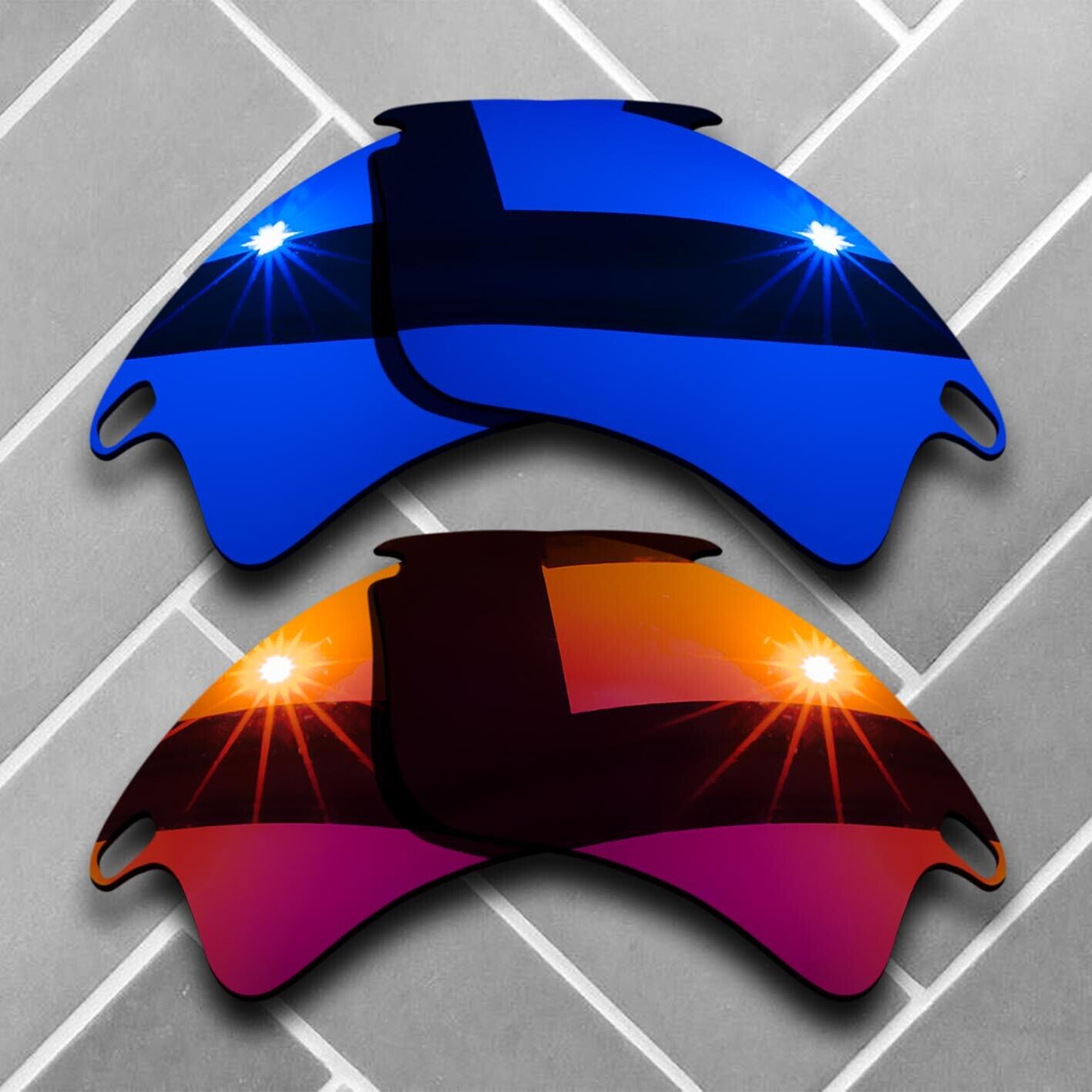 Anti-Scratch Replacement lenses for-Oakley Fast Jacket XL Polarized Choices