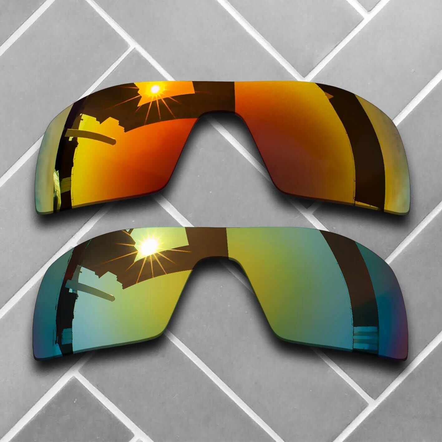 Polarized Replacement lenses for-Oakley Oil Rig Anti-Scratch Multiple Choices US