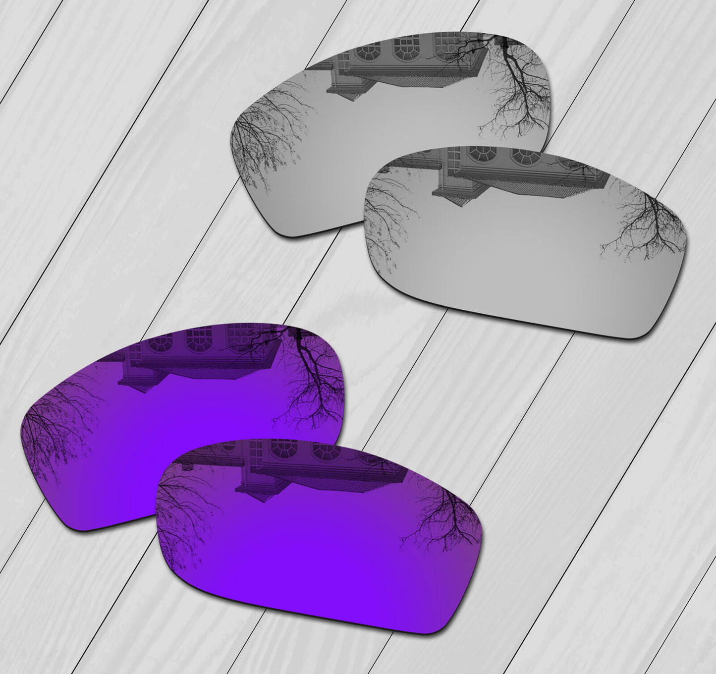 POLARIZED Replacement Lenses For-Oakley Fives Squared Anti-Scratch Options