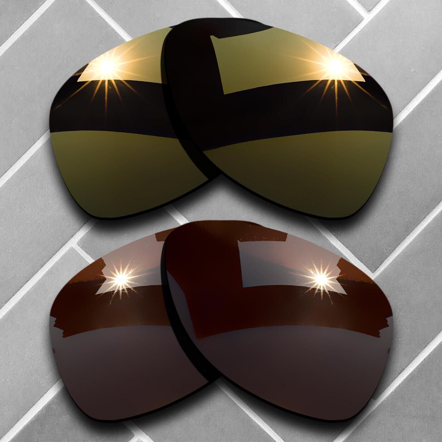 Polarized Anti-Scratch Replacement lenses for-Oakley Dispatch 2 Sunglass Choices