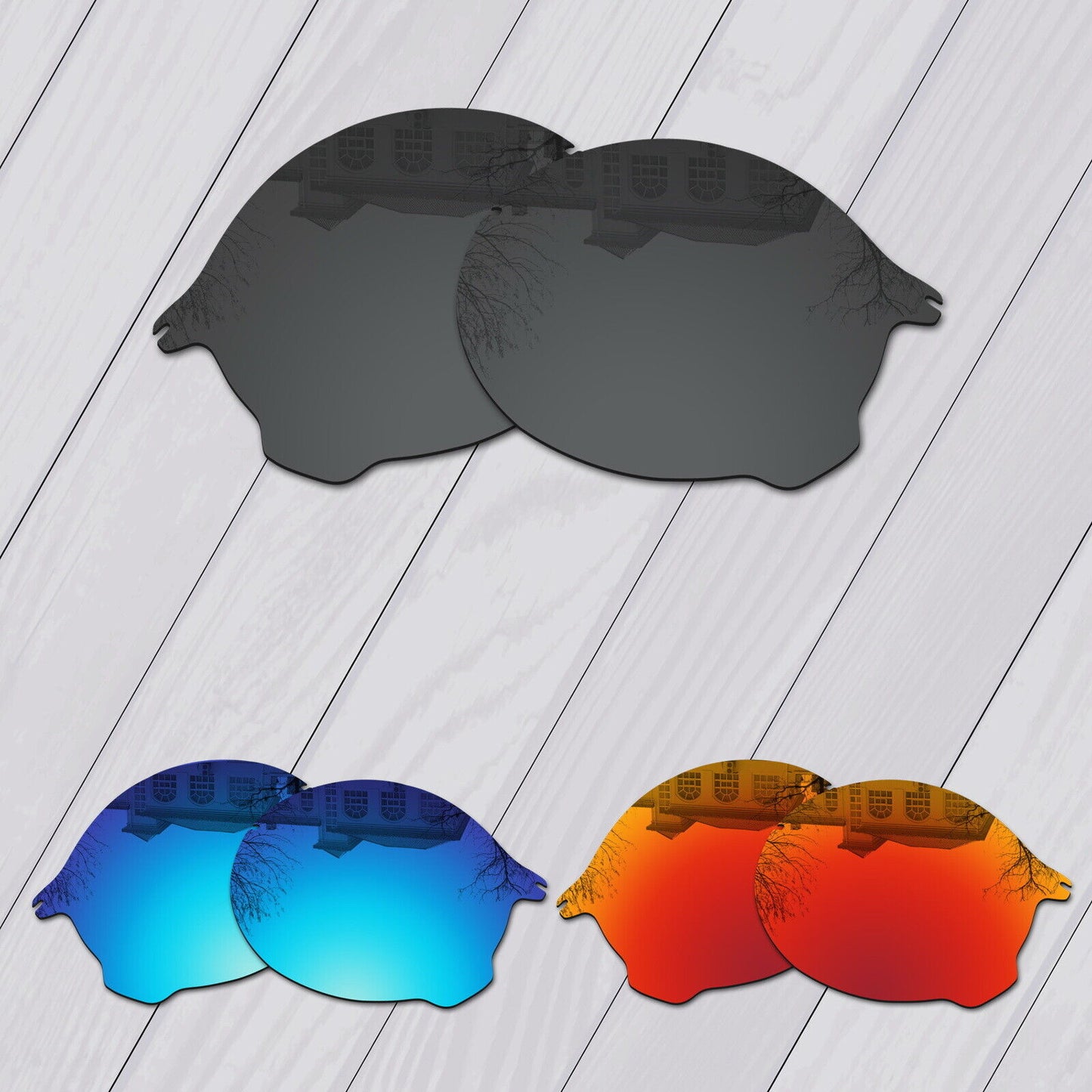 POLARIZED Wholesale Replacement Lenses & Nosepad For-Oakley Tailend Sunglass