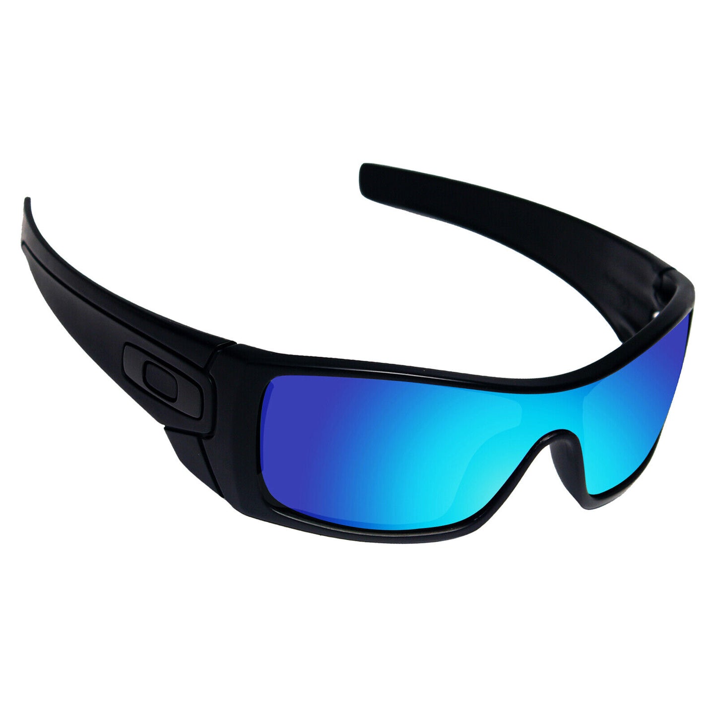 Hawkry Polycarbonate Replacement Lense for-Oakley Batwolf Sunglass-Ice Blue