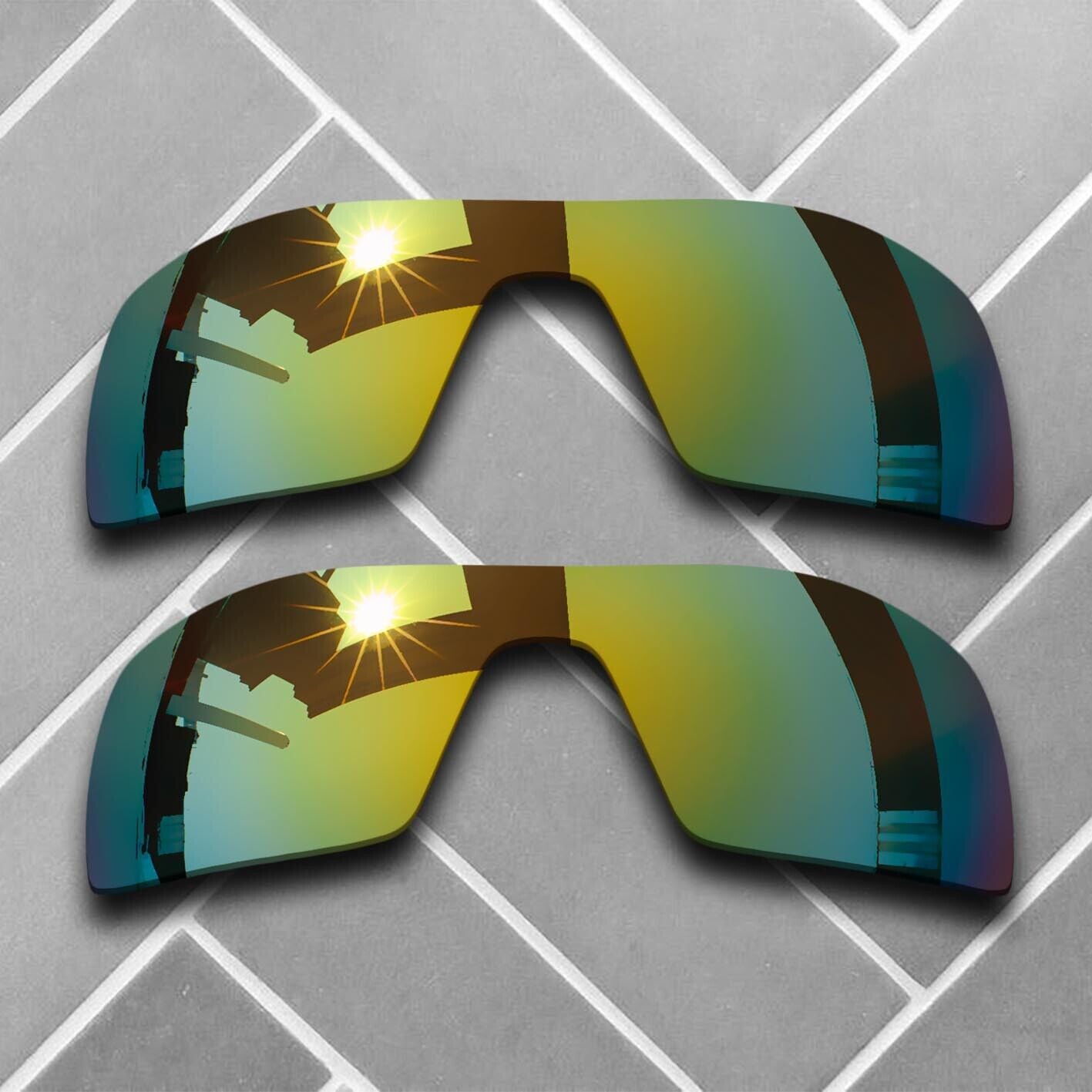 Polarized Replacement lenses for-Oakley Oil Rig Anti-Scratch Multiple Choices US