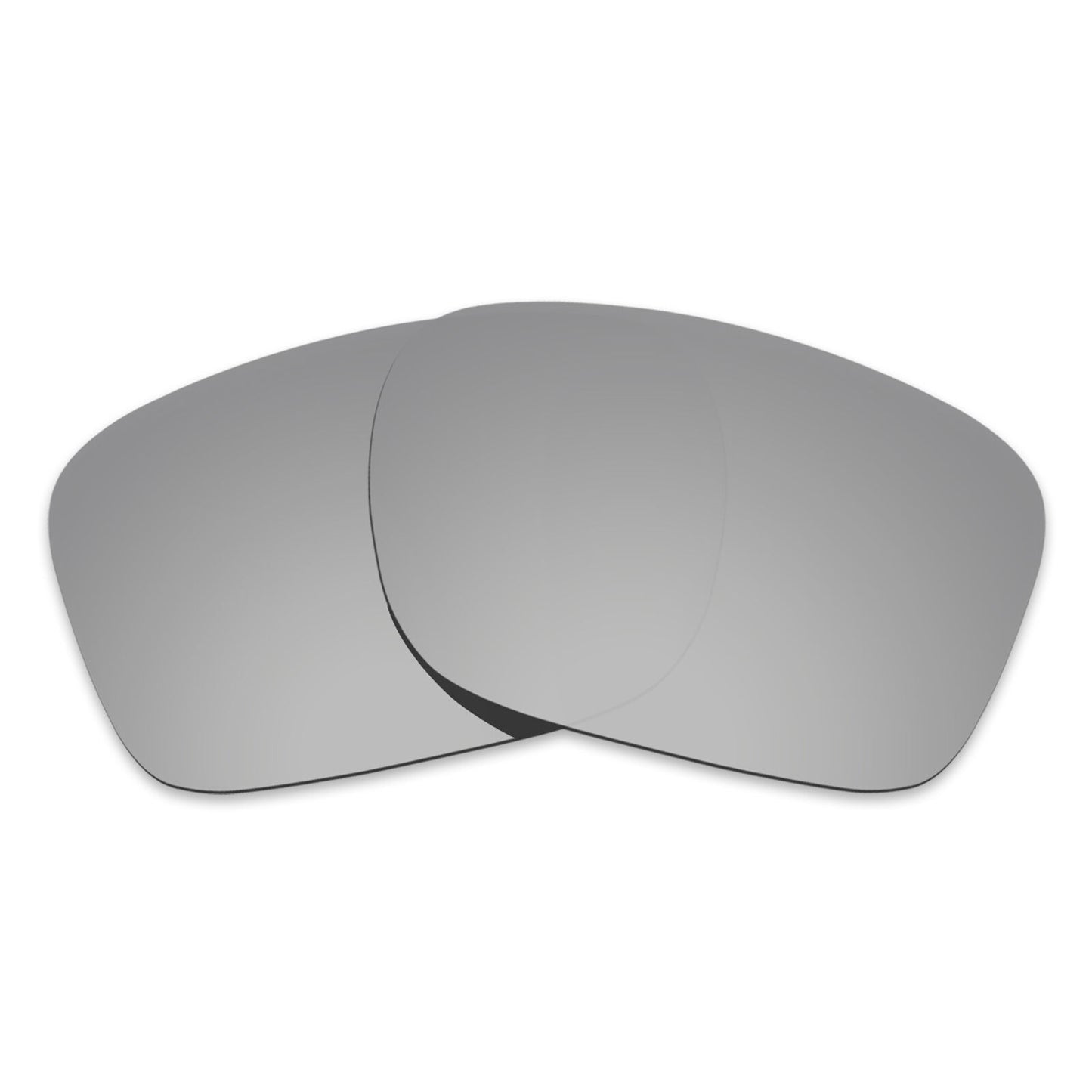 Hawkry Polarized Replacement Lenses for-Oakley Holbrook Silver Titanium Mirror