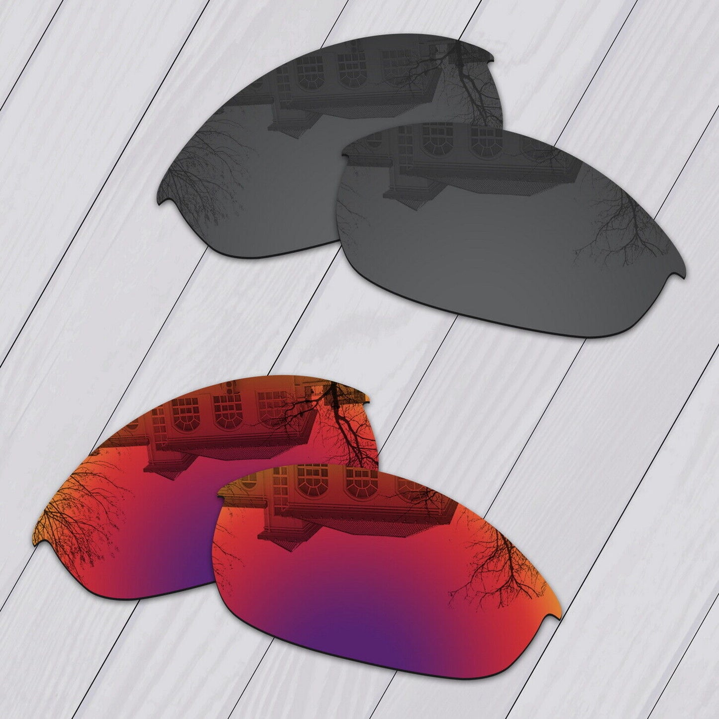 POLARIZED Replacement Lenses&Kit For-Oakley Half Jacket Sunglasses Anti-Scratch