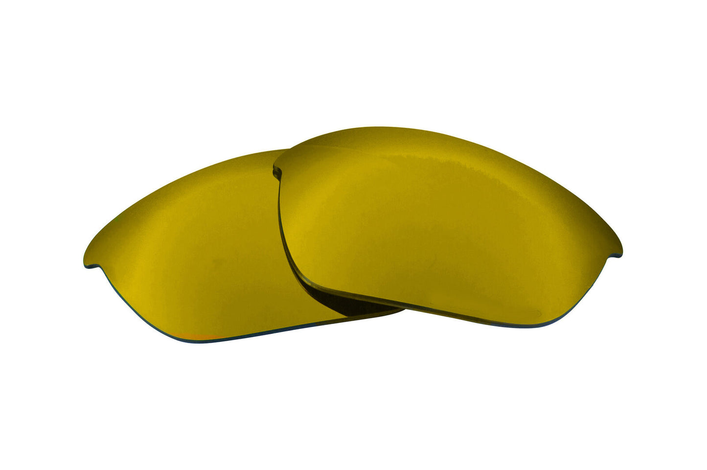 LenSwitch Replacement Lenses for Oakley Half Jacket Sunglasses Gold Mirror