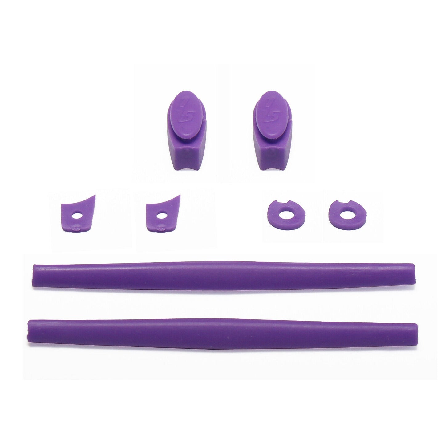 Hawkry Rubber Kits Replacement Earsocks & Nose Pieces For-Oakley Juliet -Purple