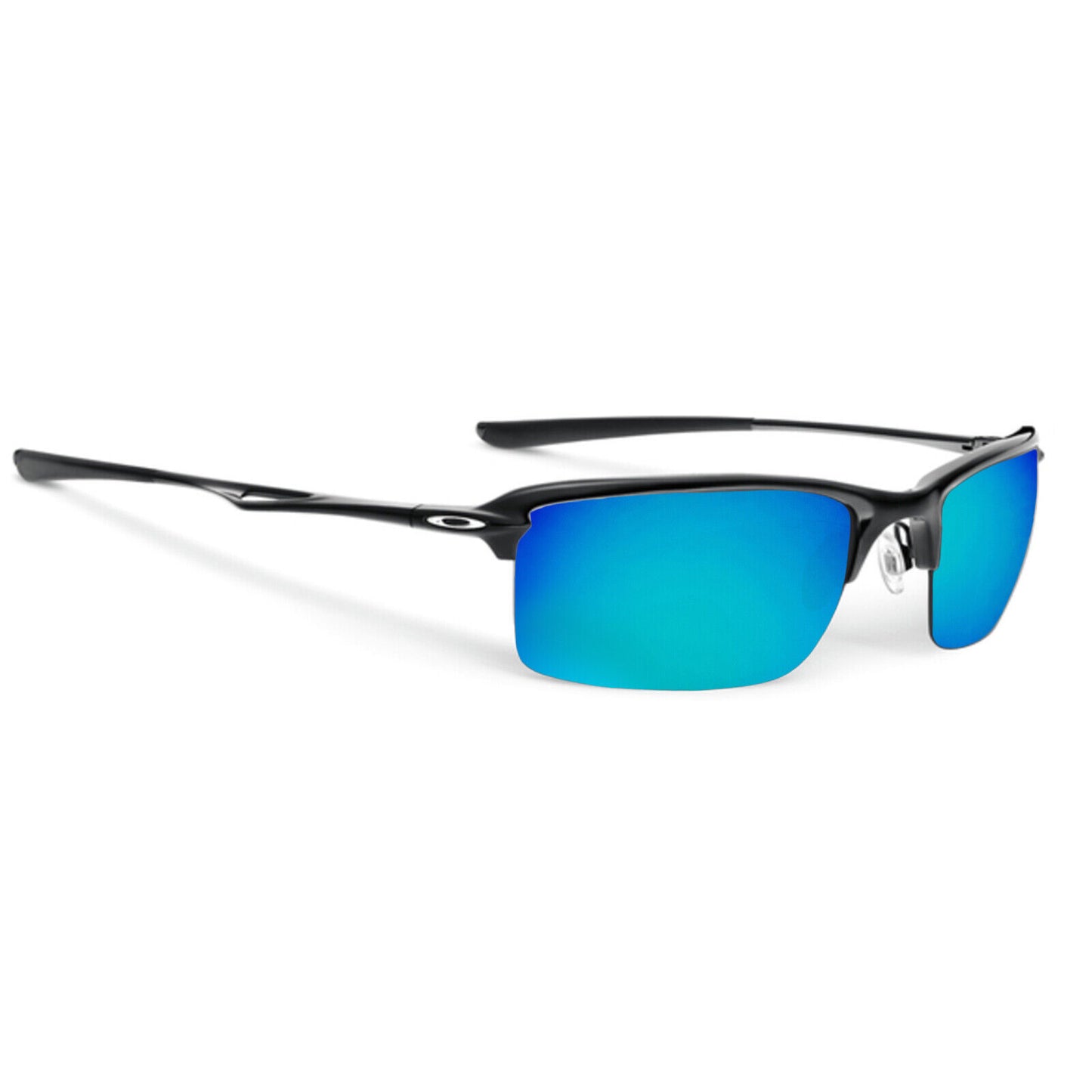 LenSwitch Polarized Replacement Lenses for Oakley Wiretap Sunglasses Blue