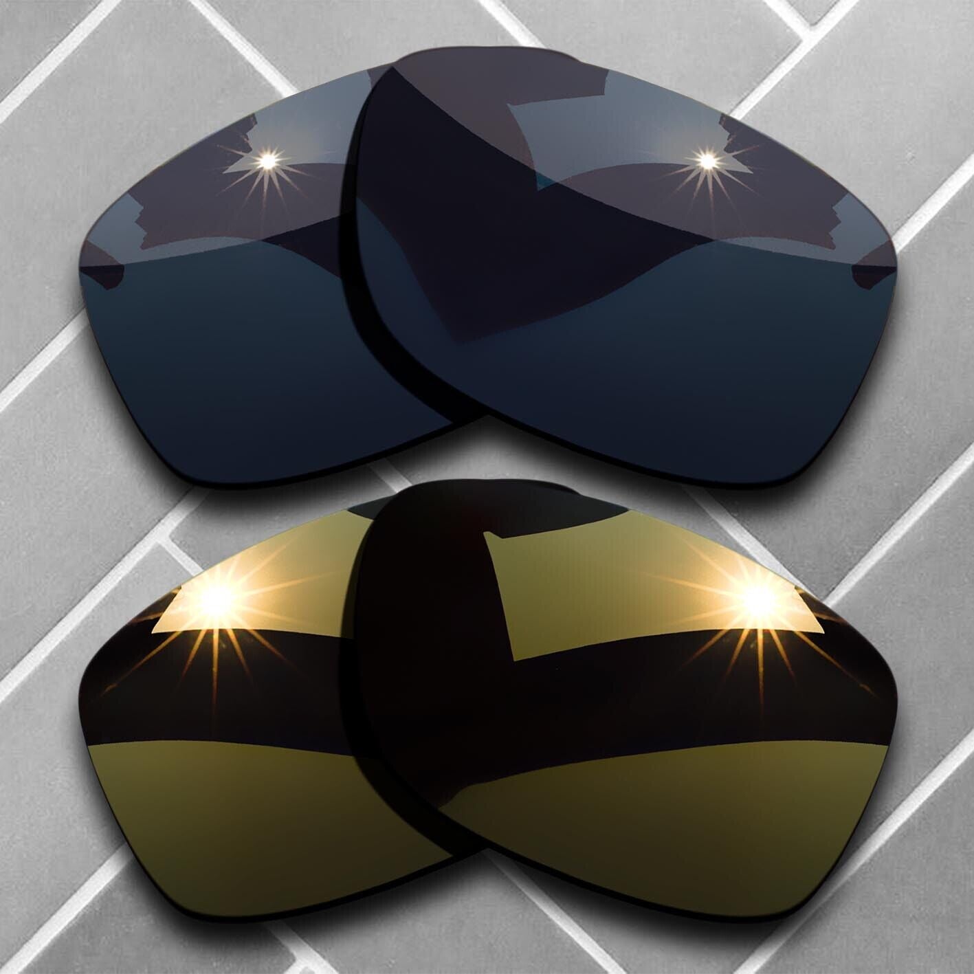 Polarized Replacement lenses for-Oakley Jupiter Squared Anti-Scratch Choices US