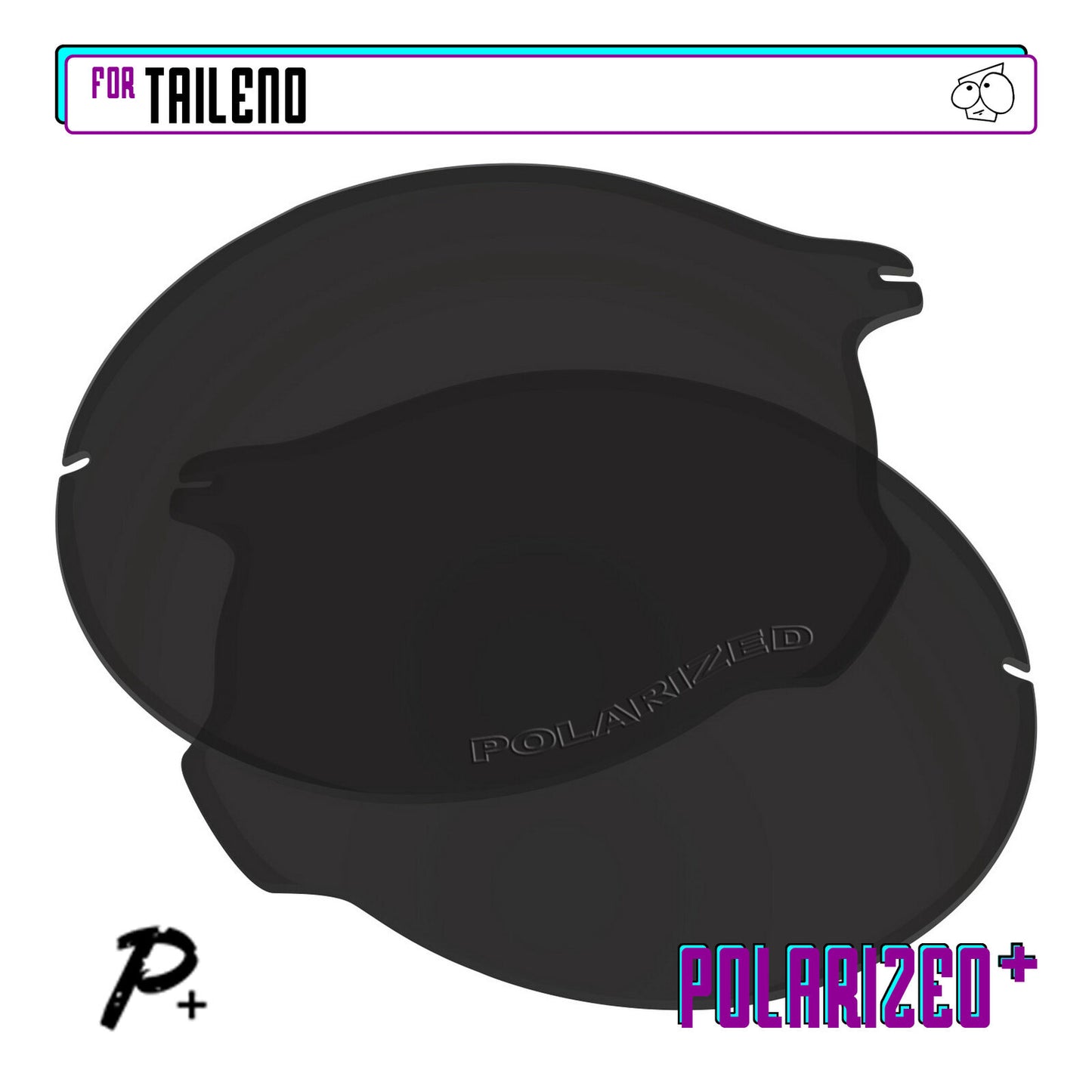 POLARIZED+ Replacement Lens For-Oakley Tailend Sunglass Anti-Scratch