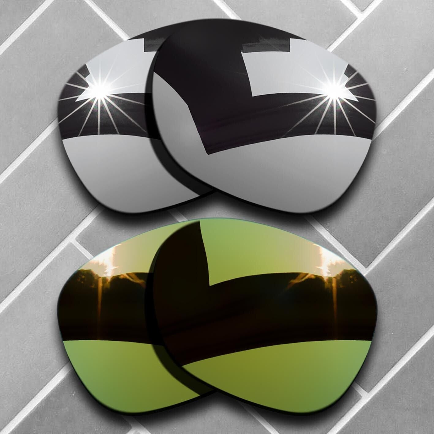 Polarized Replacement lenses for-Oakley Garage Rock Anti-Scratch Choices