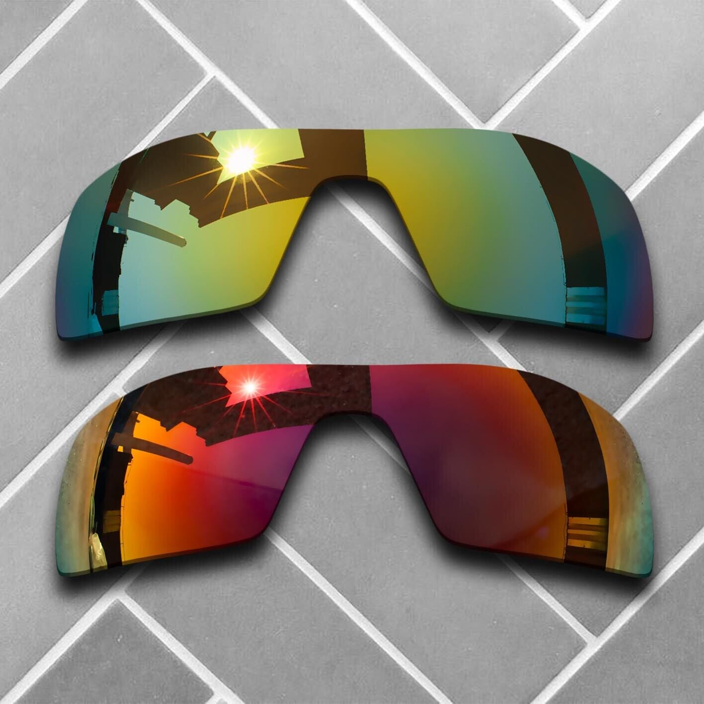Polarized Replacement lenses for-Oakley Oil Rig Anti-Scratch Multiple Choices US