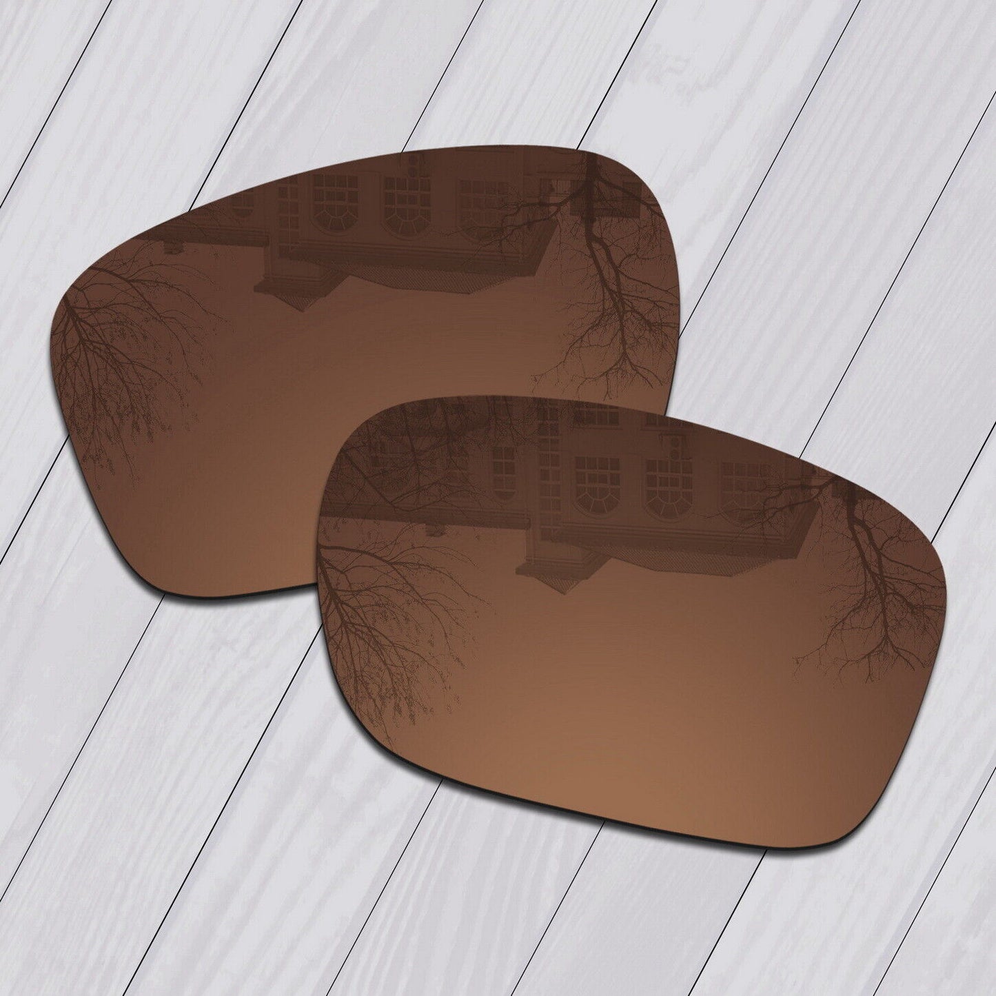 POLARIZED Lot Replacement Lens For-Oakley Sliver AF (Asian Fit) Anti-Scratch Opt