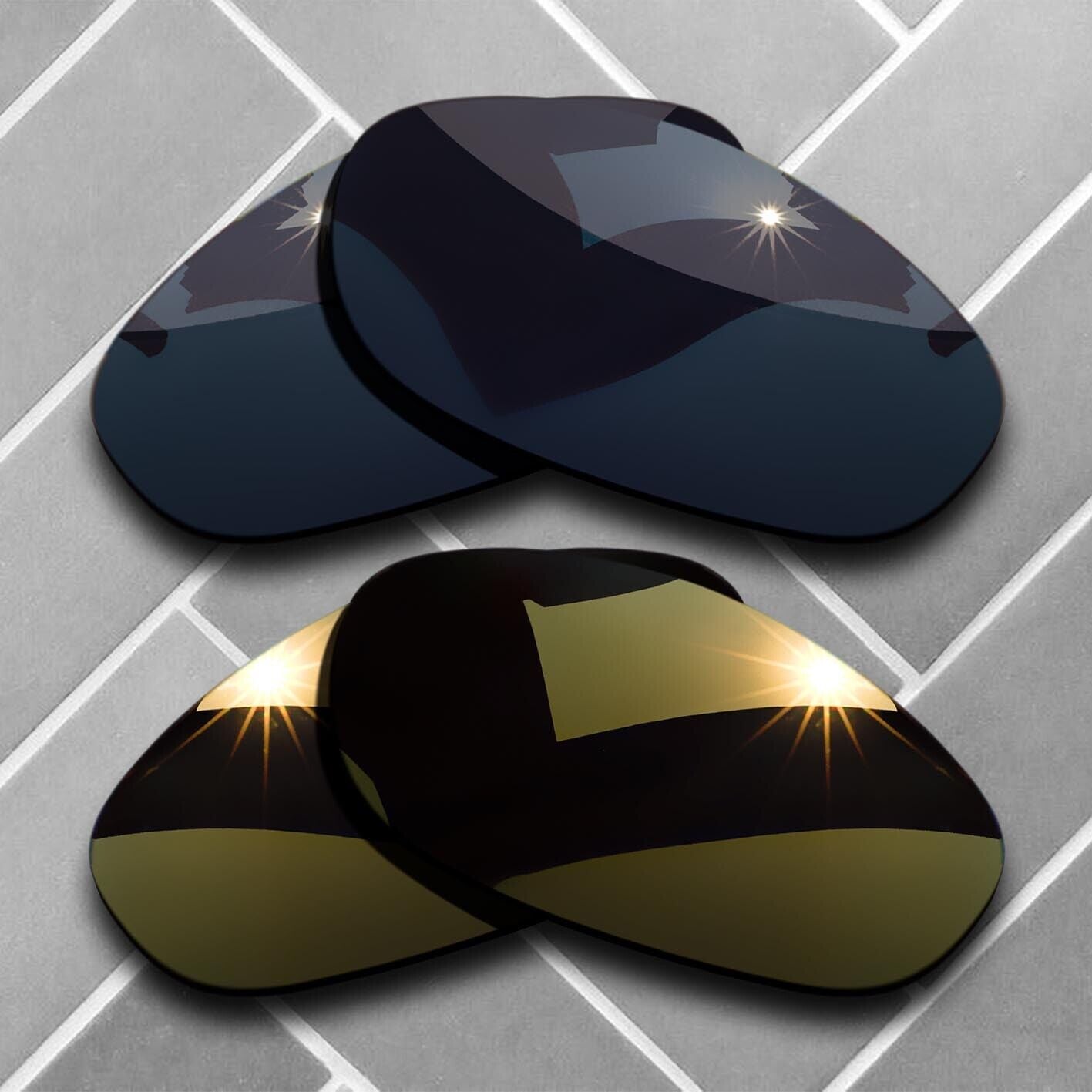 Anti-Scratch Replacement lenses for-Oakley Monster Dog Polarized Multi Choices