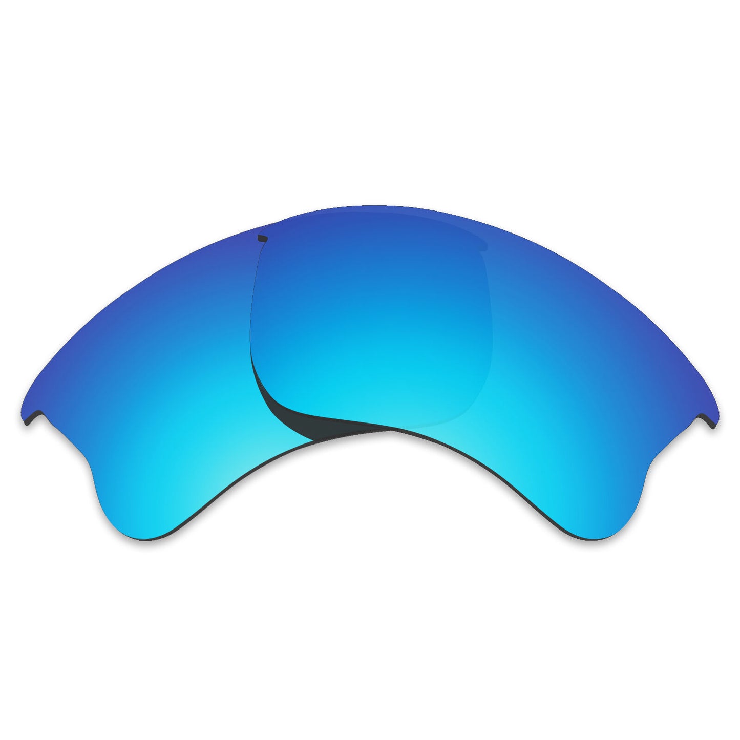 Hawkry Polarized Replacement Lenses for-Oakley Flak Jacket XLJ Ice Blue